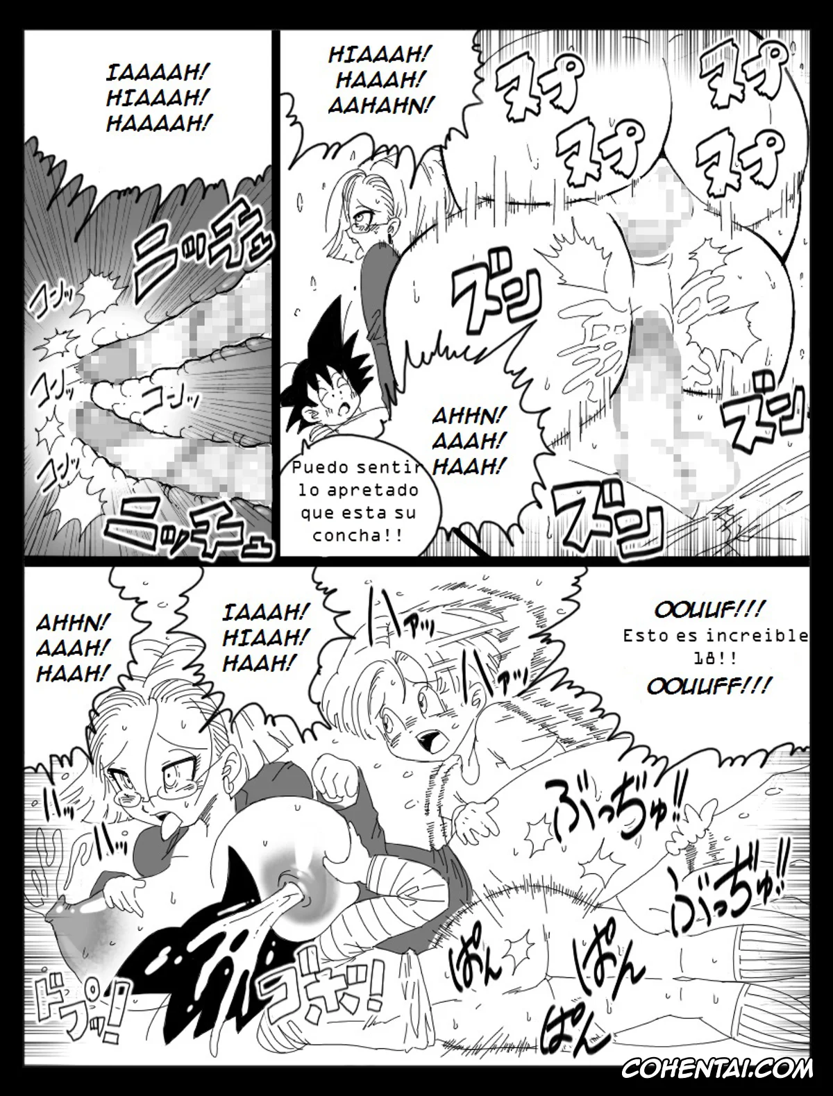 Dragon Ball Z porno, Android 18 porno, Bulma Briefs porno, Master Roshi porno, Son Goten porno, Trunks Briefs porno, Videl porno, Dragon Road Mousaku Gekijou 3 (Dragon Ball Z), pagina 17