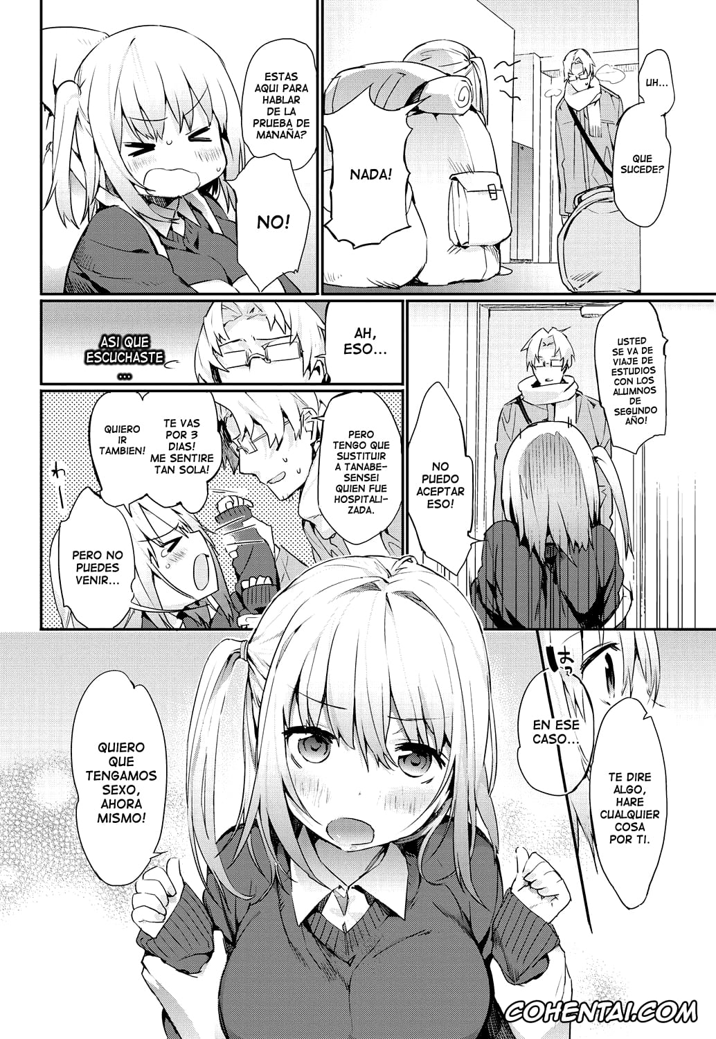 Revistas xxx, COMIC Anthurium xxx, Kocchi Muite! Sensei (COMIC Anthurium 001 2013-05), pagina 10