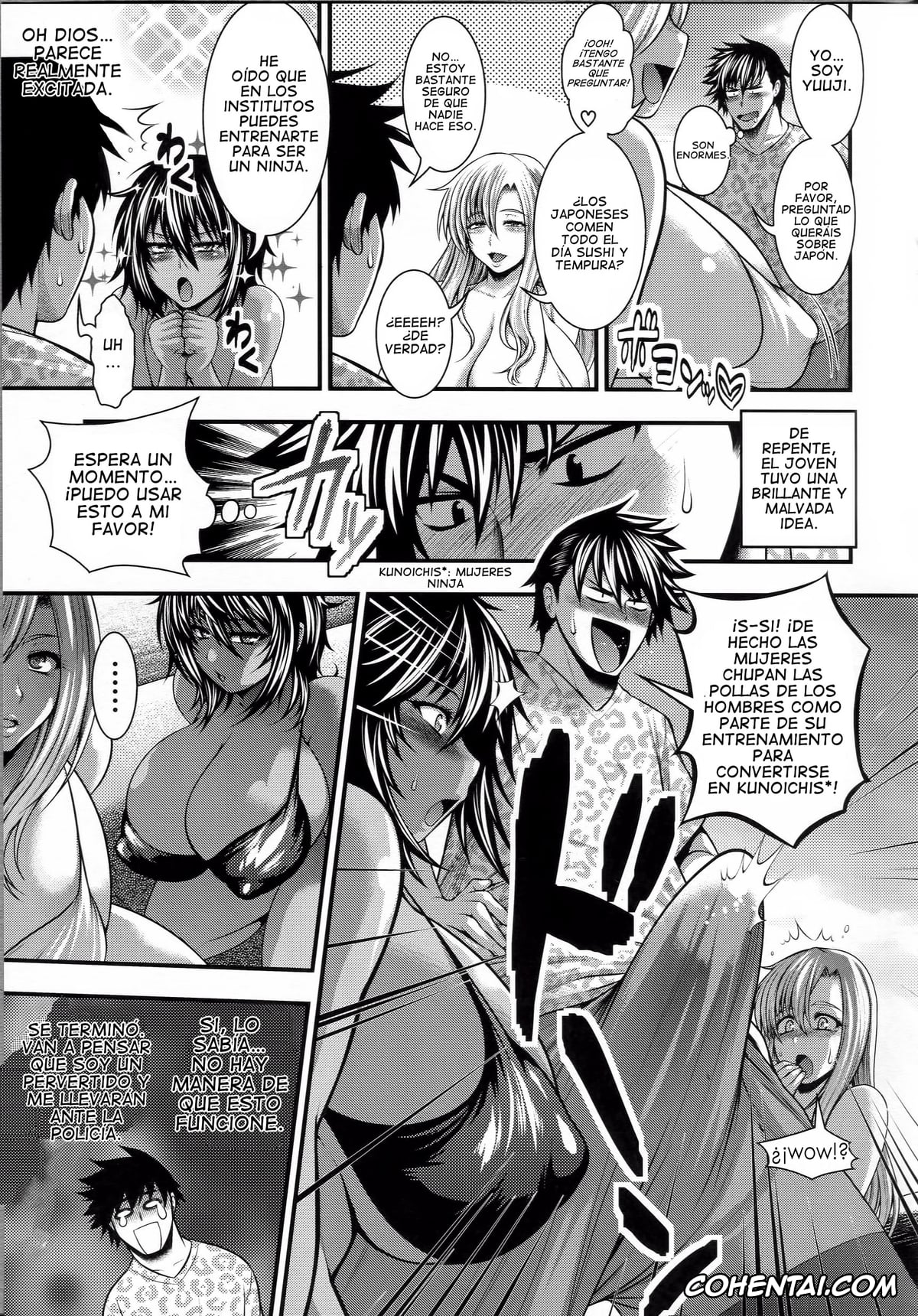 Revistas porno, COMIC Shingeki porno, Doutei Sotsugyou Ryokou (COMIC Shingeki 2012-01), pagina 5