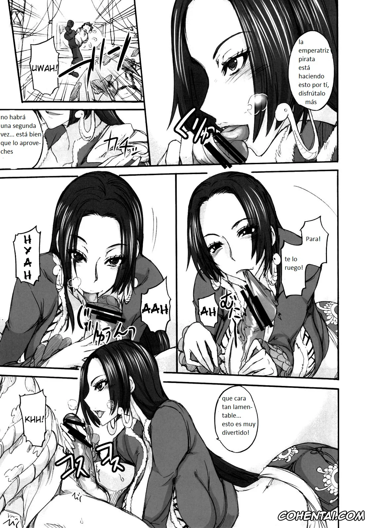 One Piece hentai, Boa Hancock hentai, Grandline Chronicle Jazetsu (One Piece), pagina 6