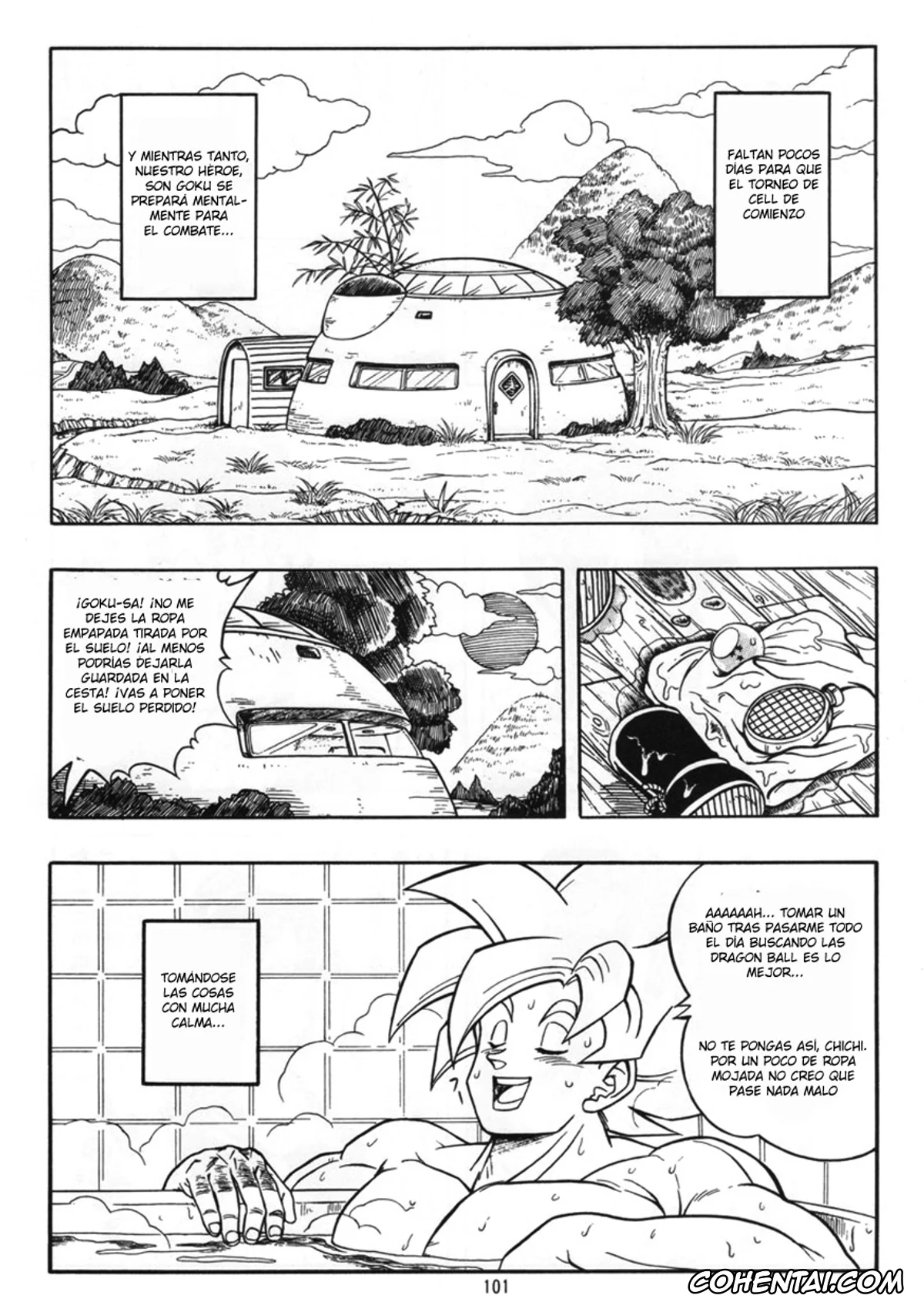 Dragon Ball Z porno, Chi Chi porno, Son Goku porno, Dragon Ball H Kenichi (Dragon Ball Z), pagina 2