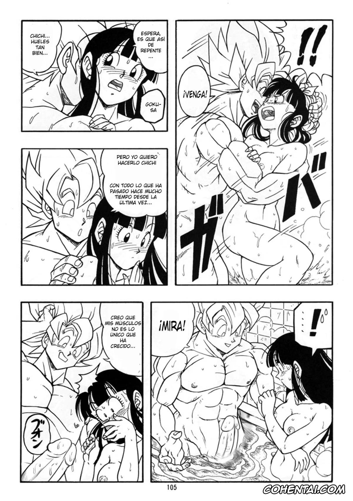 Dragon Ball Z hentai, Chi Chi hentai, Son Goku hentai, Dragon Ball H Kenichi (Dragon Ball Z), pagina 6