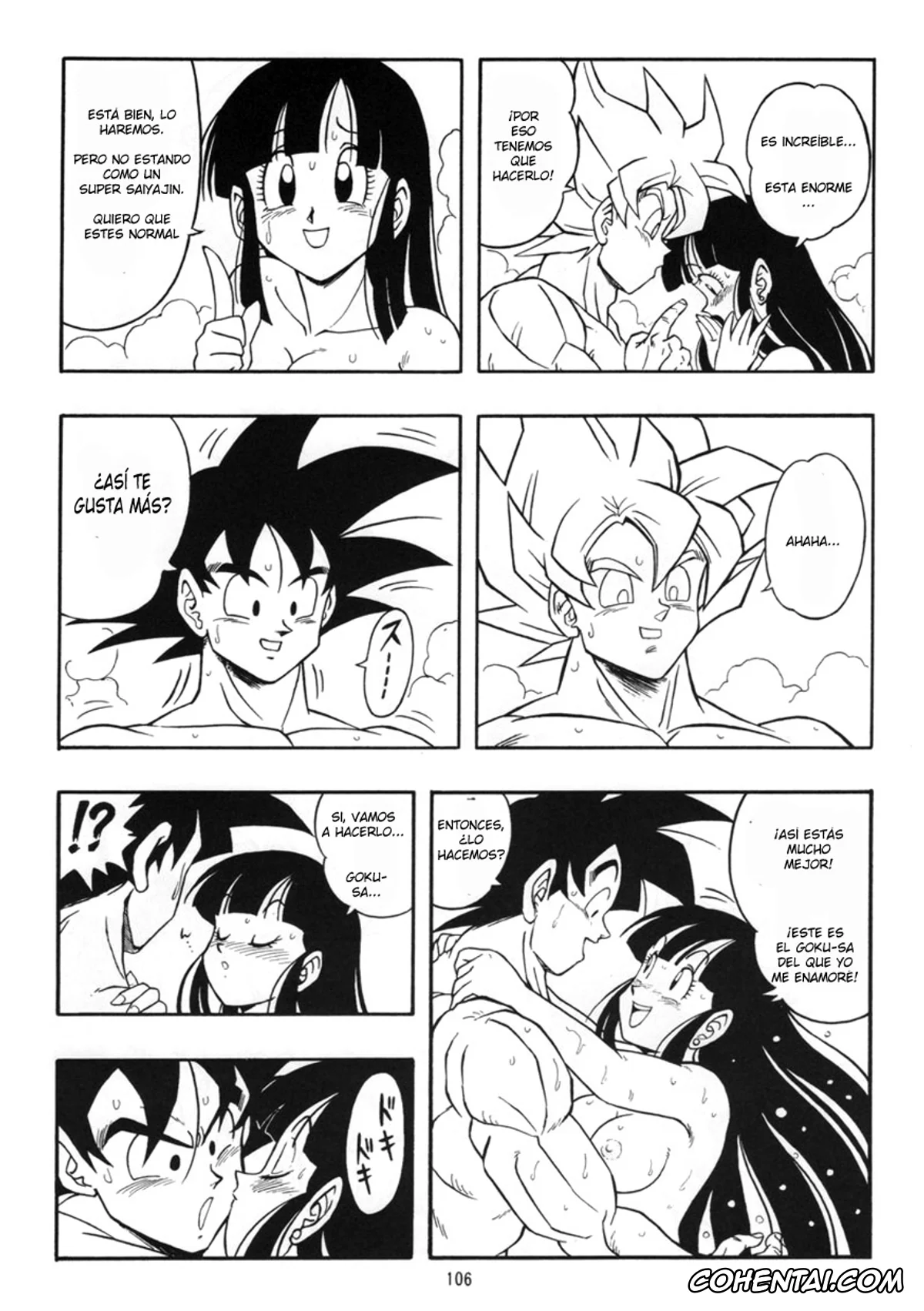 Dragon Ball Z xxx, Chi Chi xxx, Son Goku xxx, Dragon Ball H Kenichi (Dragon Ball Z), pagina 7