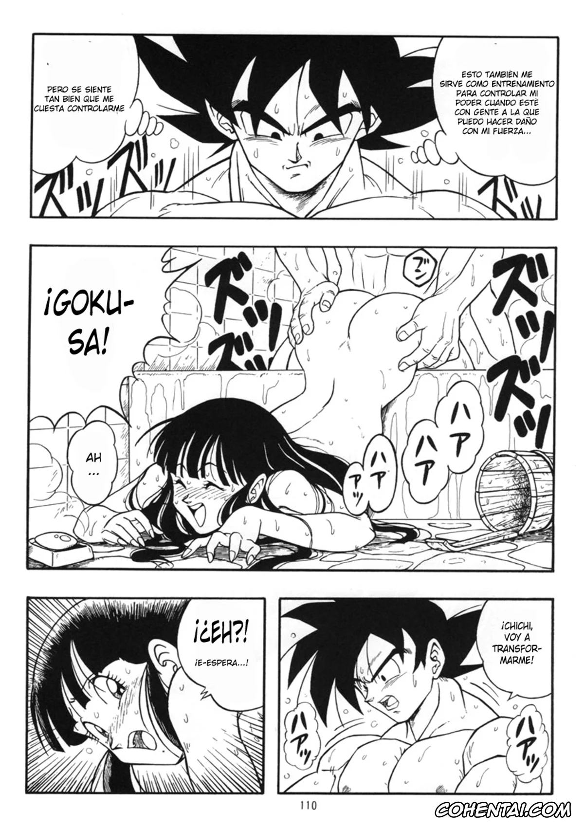 Dragon Ball Z porno, Chi Chi porno, Son Goku porno, Dragon Ball H Kenichi (Dragon Ball Z), pagina 11