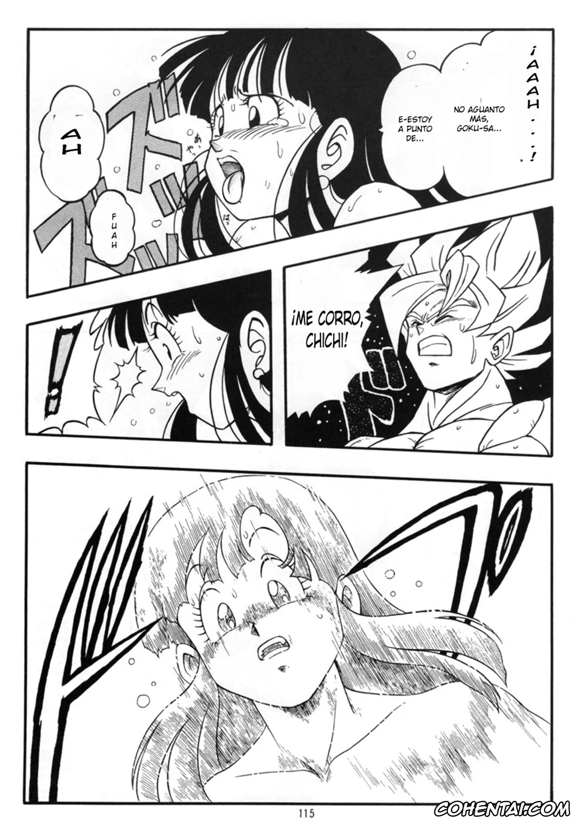 Dragon Ball Z xxx, Chi Chi xxx, Son Goku xxx, Dragon Ball H Kenichi (Dragon Ball Z), pagina 16