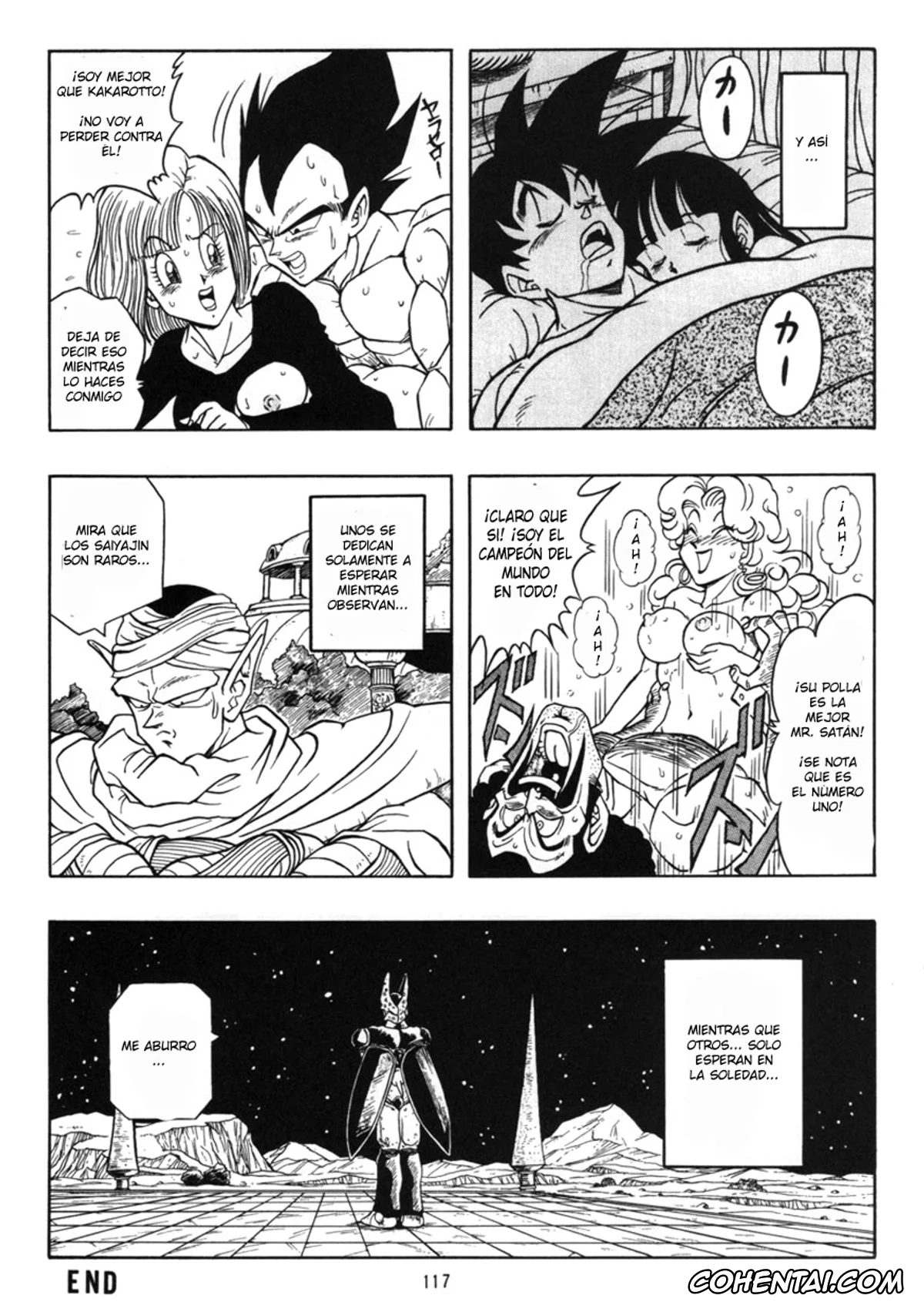 Dragon Ball Z hentai, Chi Chi hentai, Son Goku hentai, Dragon Ball H Kenichi (Dragon Ball Z), pagina 18