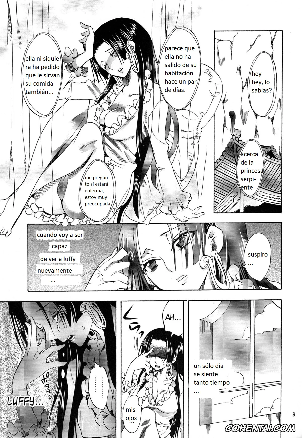 One Piece xxx, Boa Hancock xxx, Monkey D. Luffy xxx, Nyougashima Yori Warawa o Todoke ni Mairimasu! (One Piece), pagina 7