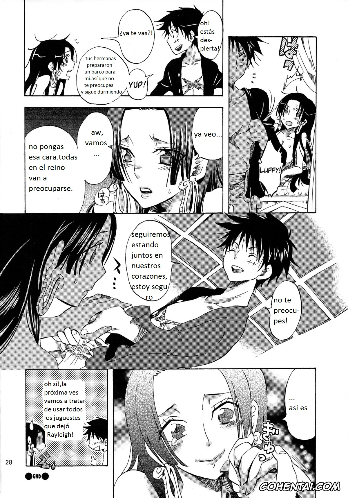 One Piece porno, Boa Hancock porno, Monkey D. Luffy porno, Nyougashima Yori Warawa o Todoke ni Mairimasu! (One Piece), pagina 26