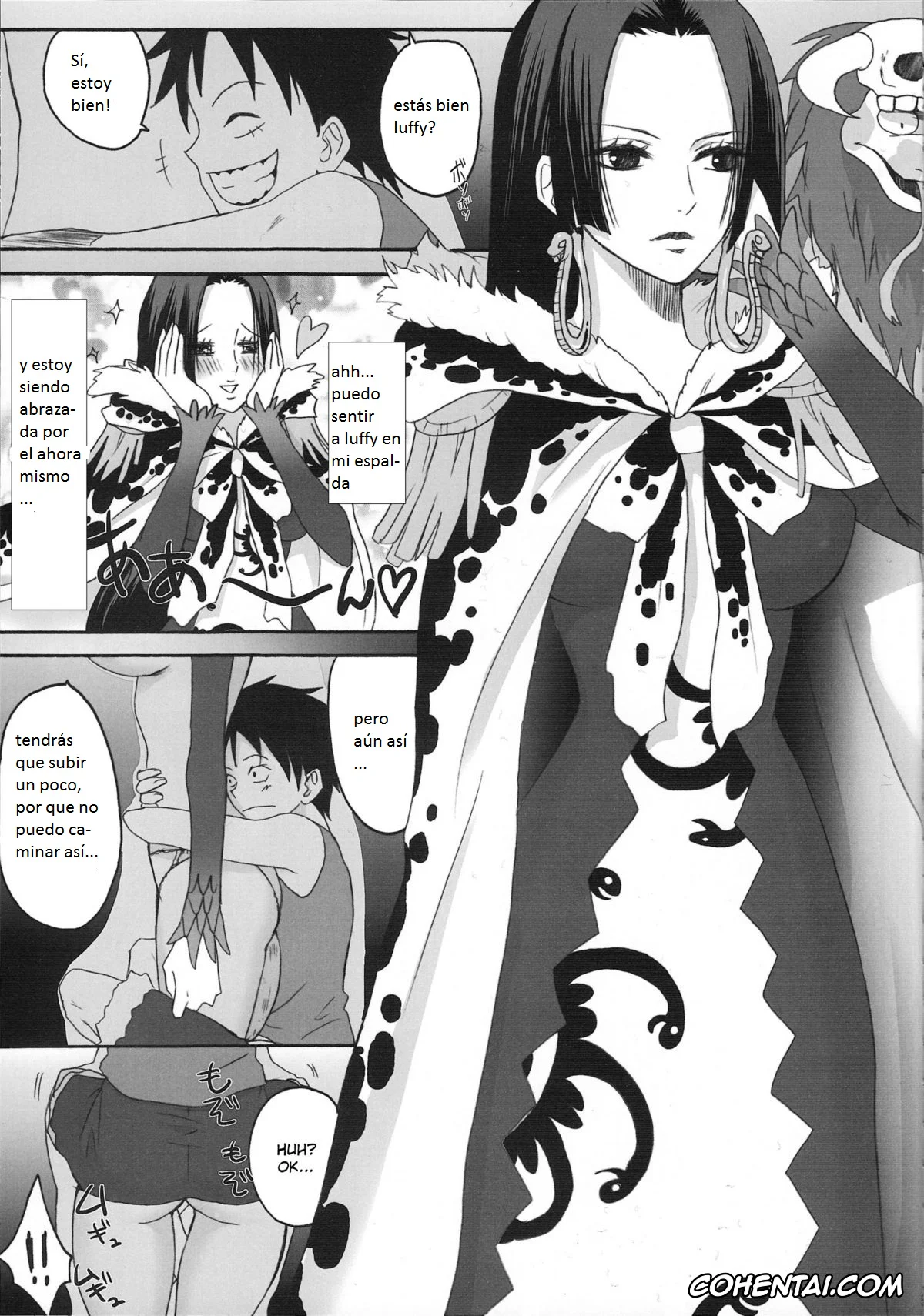 One Piece porno, Boa Hancock porno, Monkey D. Luffy porno, Hebihime wa Itsudemo Hurricane (One Piece), pagina 2