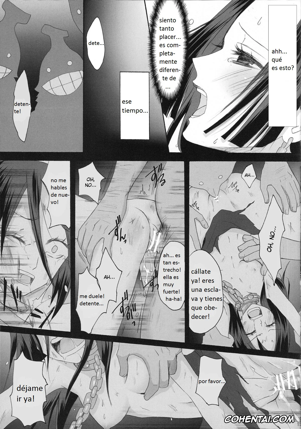 One Piece hentai, Boa Hancock hentai, Monkey D. Luffy hentai, Hebihime wa Itsudemo Hurricane (One Piece), pagina 12