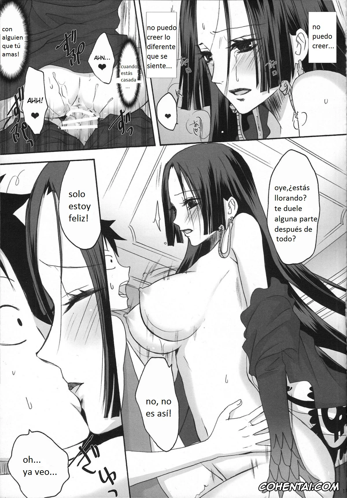 One Piece porno, Boa Hancock porno, Monkey D. Luffy porno, Hebihime wa Itsudemo Hurricane (One Piece), pagina 14