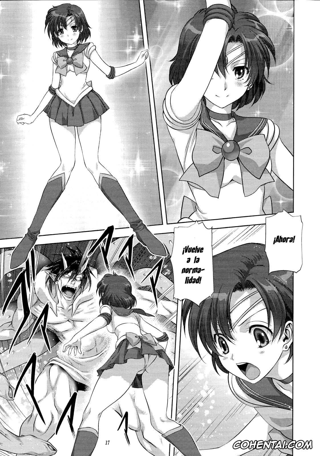 Sailor Moon | Bishoujo Senshi Sailor Moon xxx, Sailor Mercury | Ami Mizuno xxx, Together with Ami (Bishoujo Senshi Sailor Moon), pagina 16