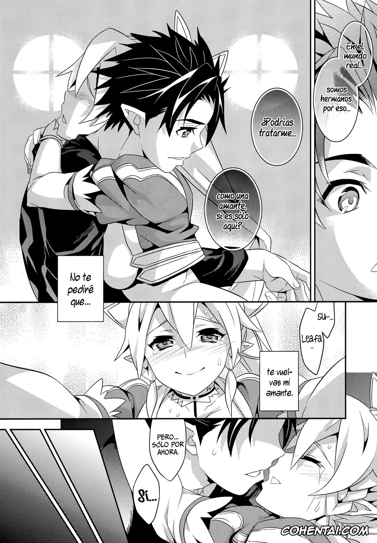 Sword Art Online hentai, Kazuto Kirigaya | Kirito hentai, Lyfa | Leafa hentai, Suguha Kirigaya hentai, C9-03 Suguha to Lyfa to Oniichan no Shiawase Kazoku Keikaku (Sword Art Online), pagina 21