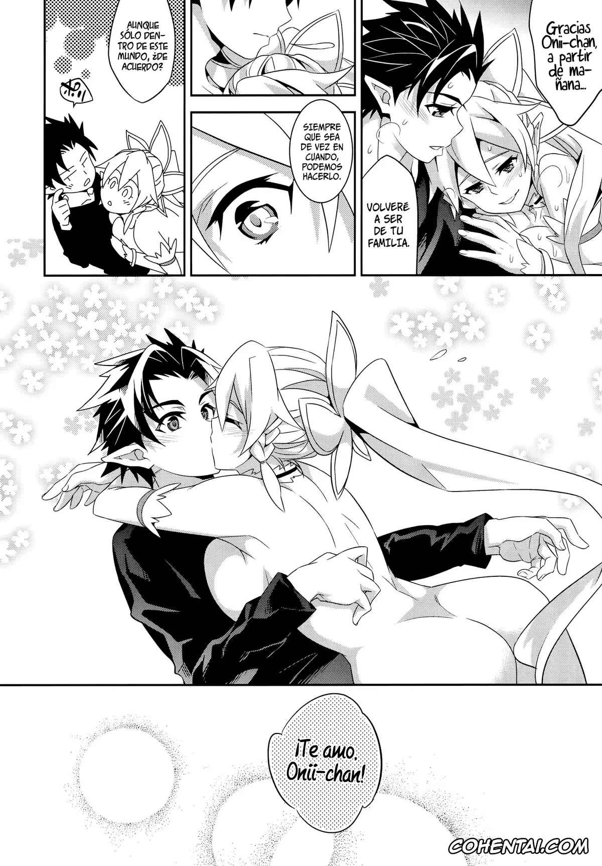 Sword Art Online porno, Kazuto Kirigaya | Kirito porno, Lyfa | Leafa porno, Suguha Kirigaya porno, C9-03 Suguha to Lyfa to Oniichan no Shiawase Kazoku Keikaku (Sword Art Online), pagina 26