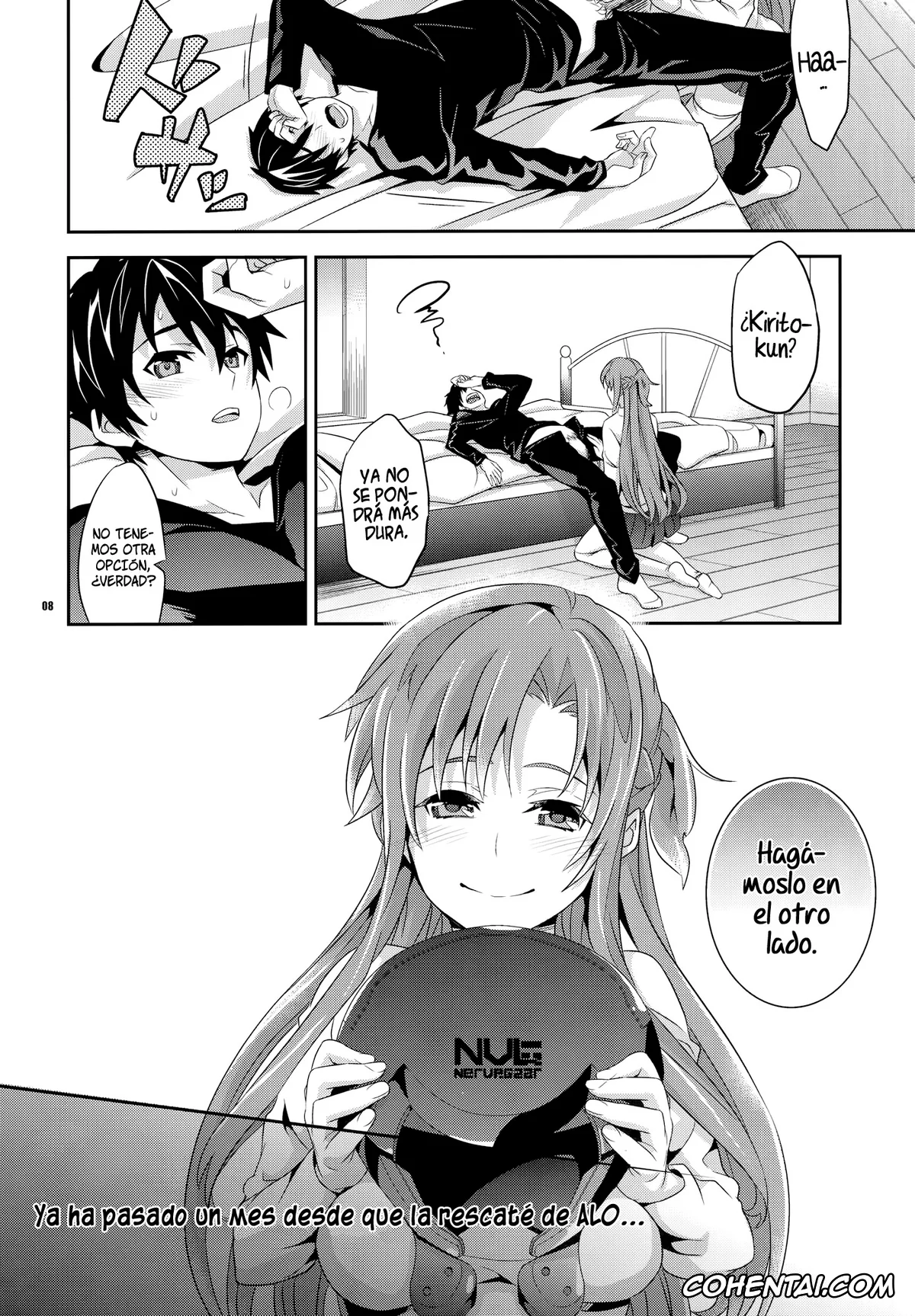 Sword Art Online xxx, Asuna Yuuki xxx, Kazuto Kirigaya | Kirito xxx, C9-04 Nete mo Samete mo (Sword Art Online), pagina 7