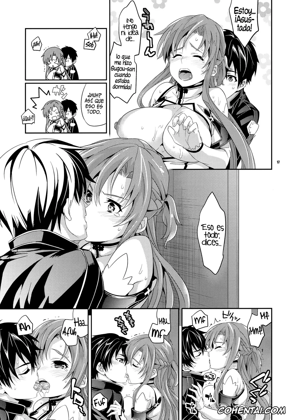 Sword Art Online xxx, Asuna Yuuki xxx, Kazuto Kirigaya | Kirito xxx, C9-04 Nete mo Samete mo (Sword Art Online), pagina 16