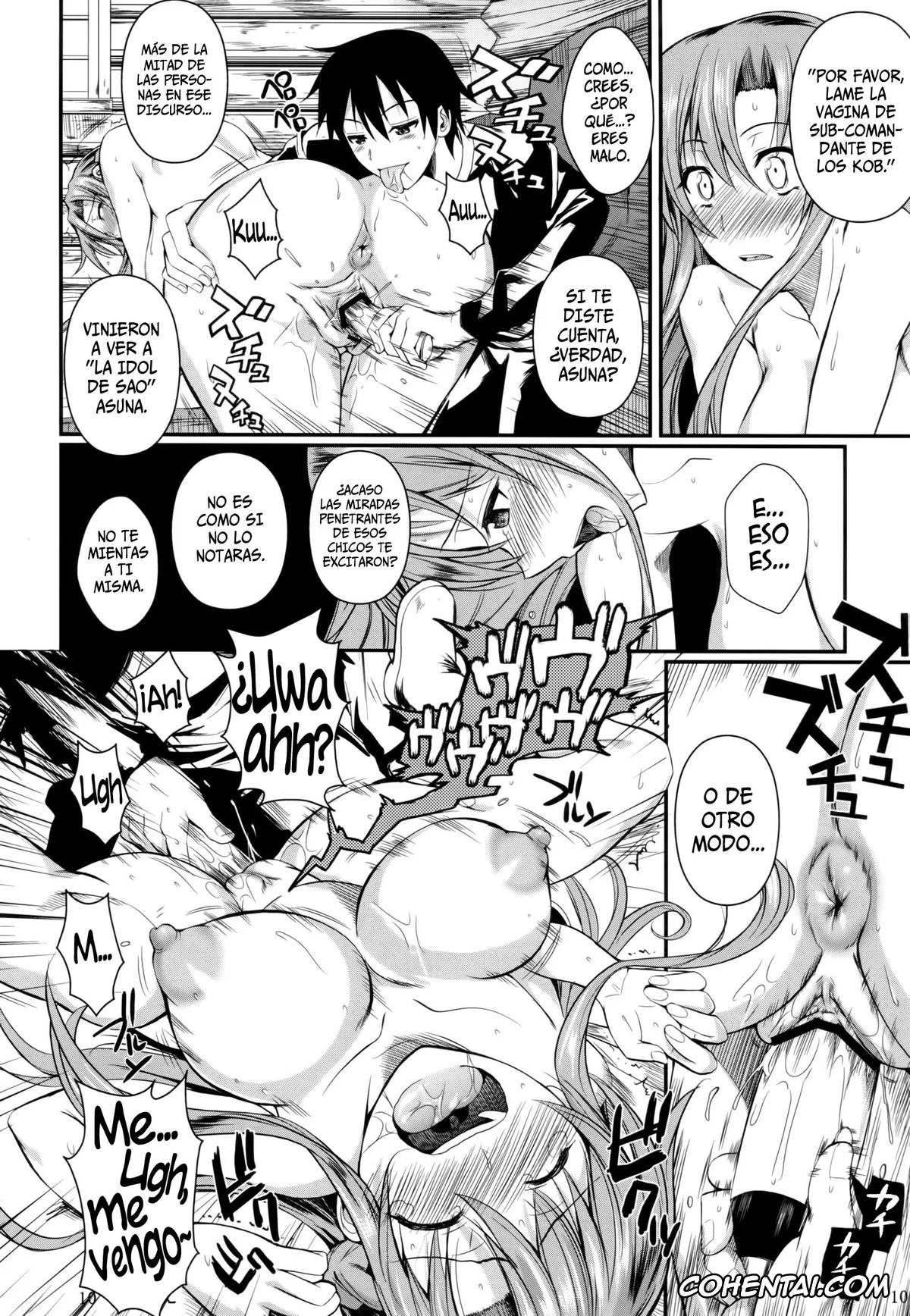 Sword Art Online xxx, Asuna Yuuki xxx, Kazuto Kirigaya | Kirito xxx, Shinkon Fuyuu-jou (Sword Art Online), pagina 10