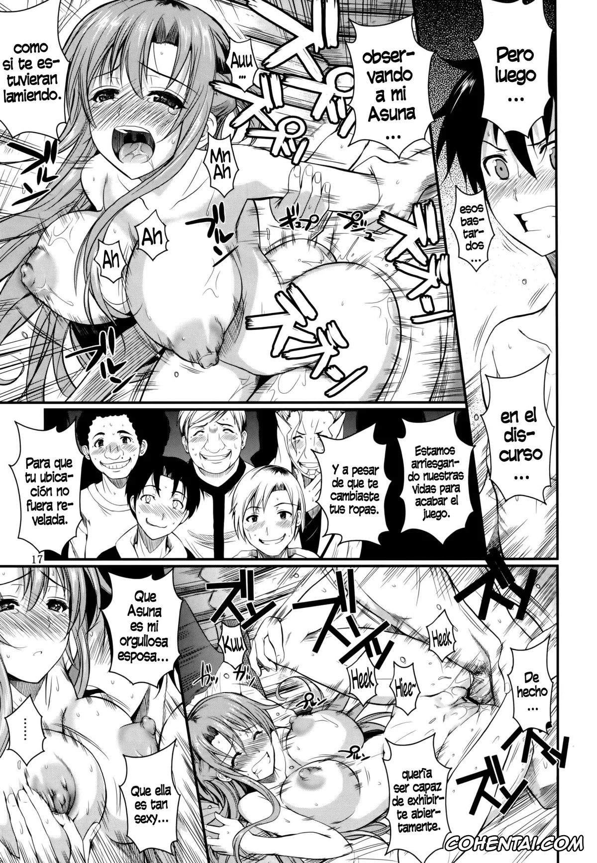 Sword Art Online porno, Asuna Yuuki porno, Kazuto Kirigaya | Kirito porno, Shinkon Fuyuu-jou (Sword Art Online), pagina 17