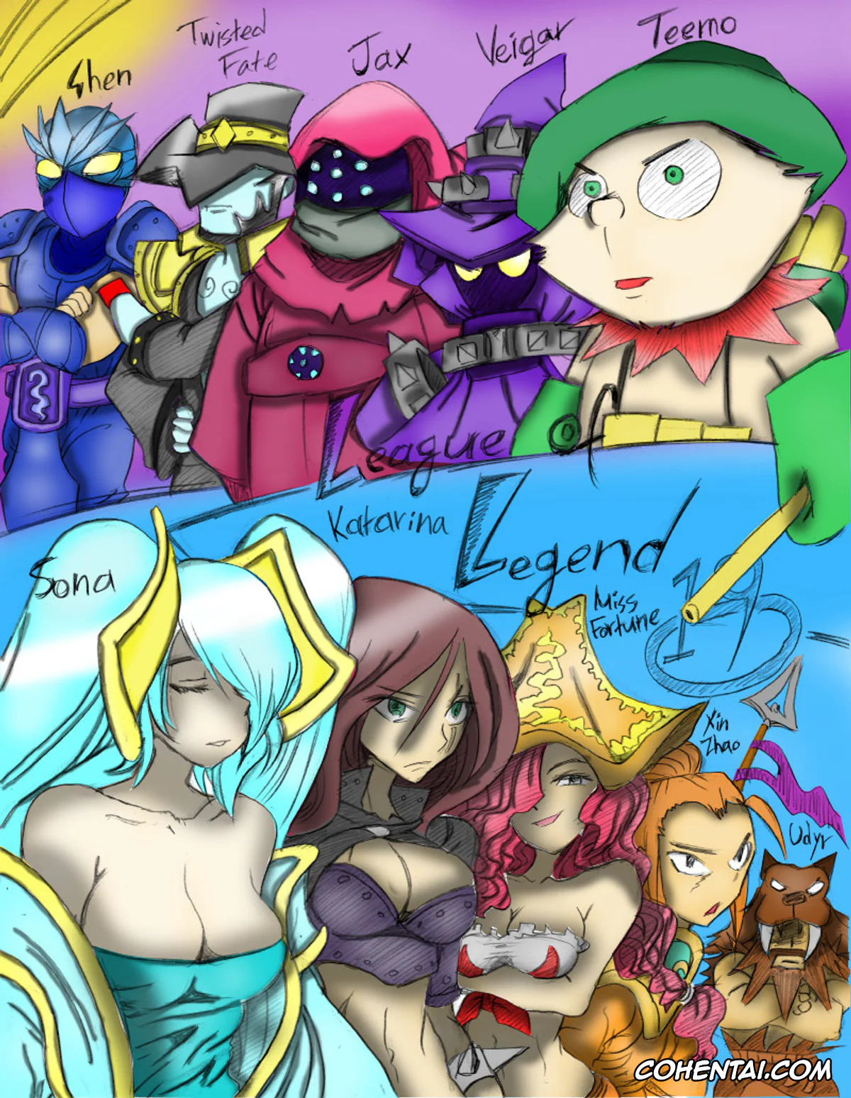 League of Legends porno, Katarina Du Couteau porno, Miss Fortune | Sarah Fortune porno, Shen porno, Sona Buvelle porno, Teemo porno, Twisted Fate porno, League of Teemo (League of Legends), pagina 2