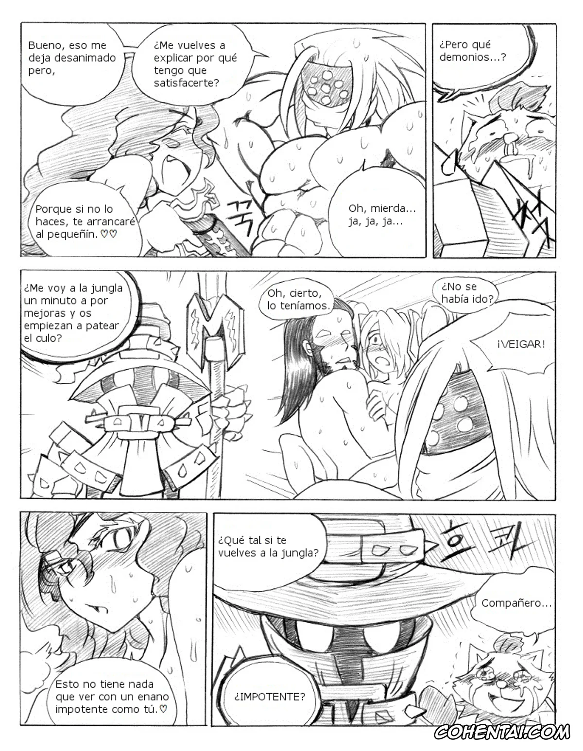 League of Legends xxx, Katarina Du Couteau xxx, Miss Fortune | Sarah Fortune xxx, Shen xxx, Sona Buvelle xxx, Teemo xxx, Twisted Fate xxx, League of Teemo (League of Legends), pagina 52