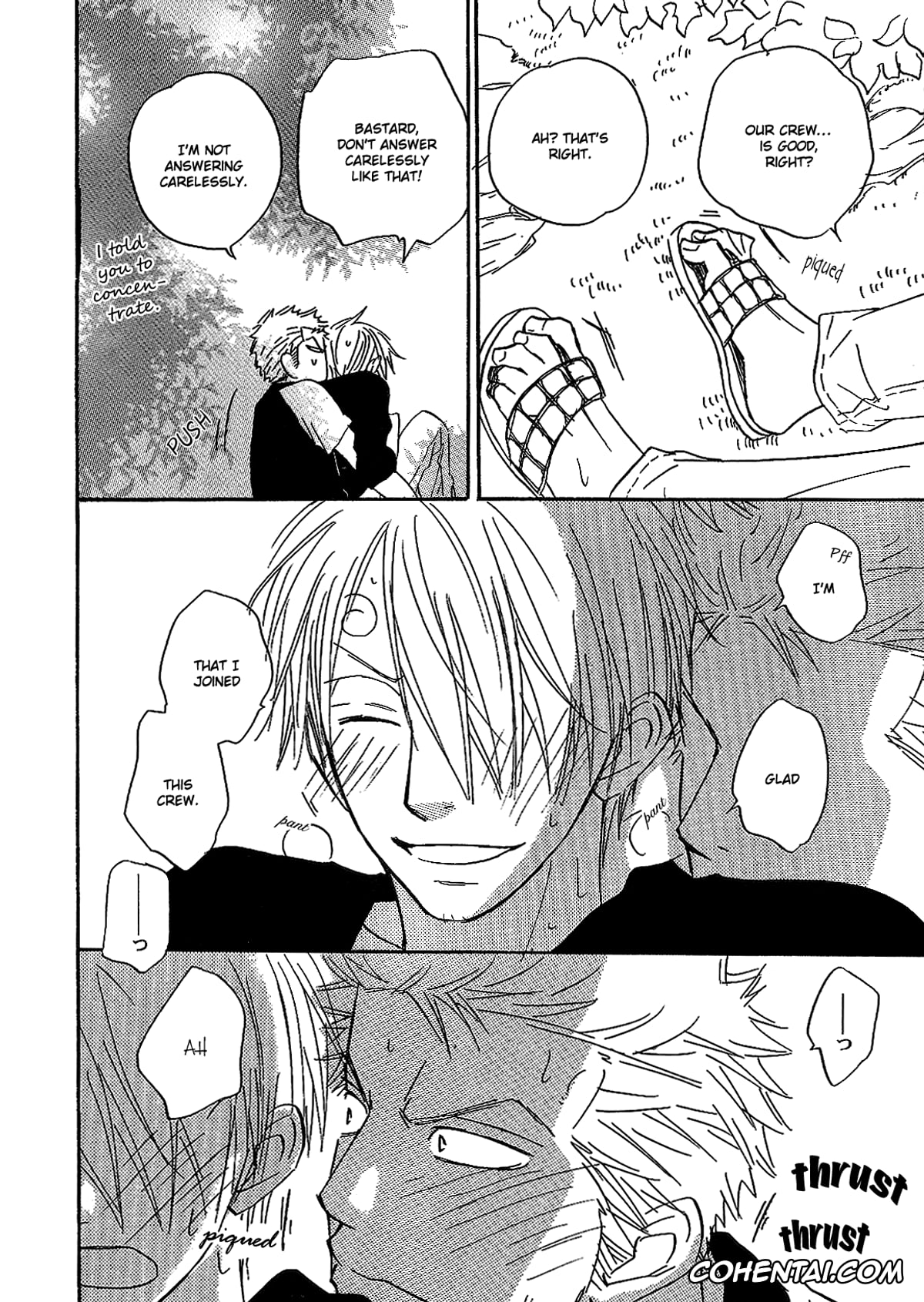 One Piece xxx, Roronoa Zoro xxx, Sanji Vinsmoke xxx, Hot Dog Press! (Daikaizoku Doumei EXTRA EDITION 9) (One Piece), pagina 13