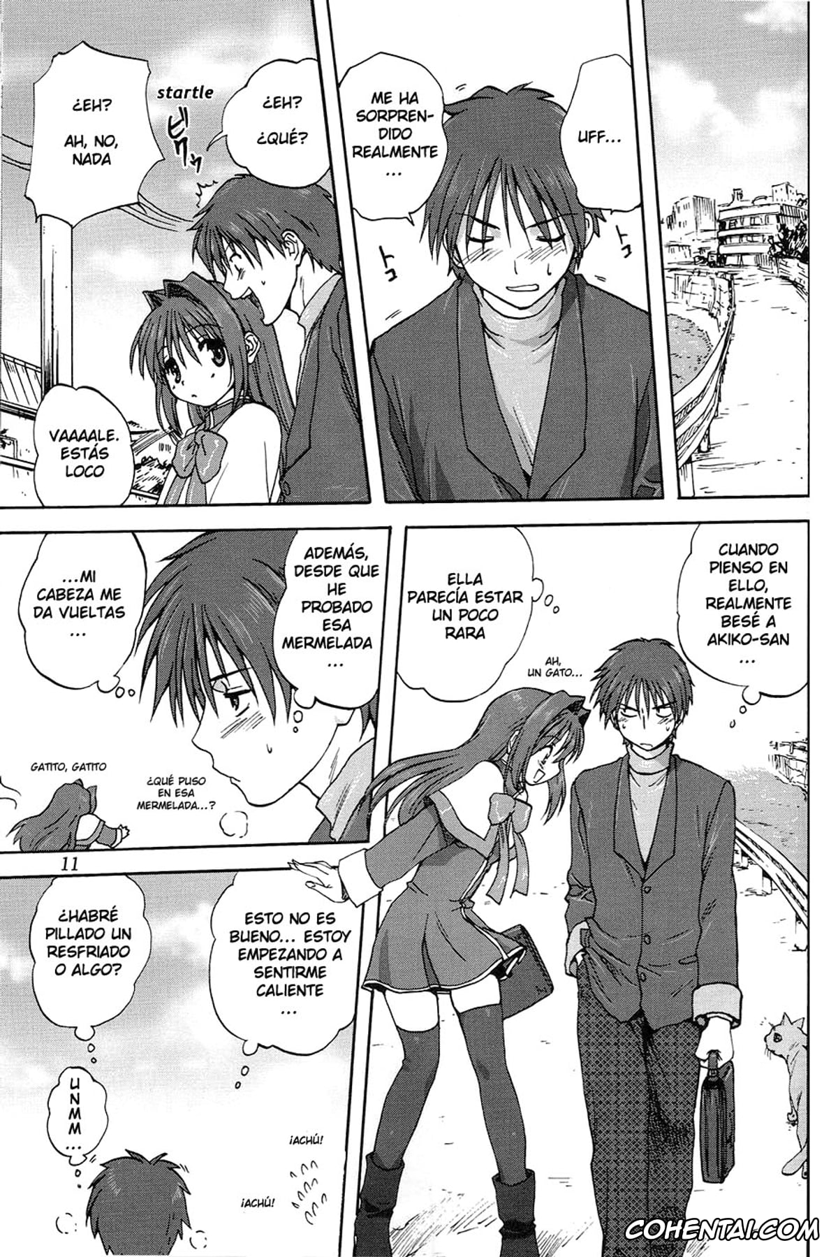 Kanon hentai, Akiko Minase hentai, Yuuichi Aizawa hentai, Akiko-san to Issho (Kanon), pagina 12