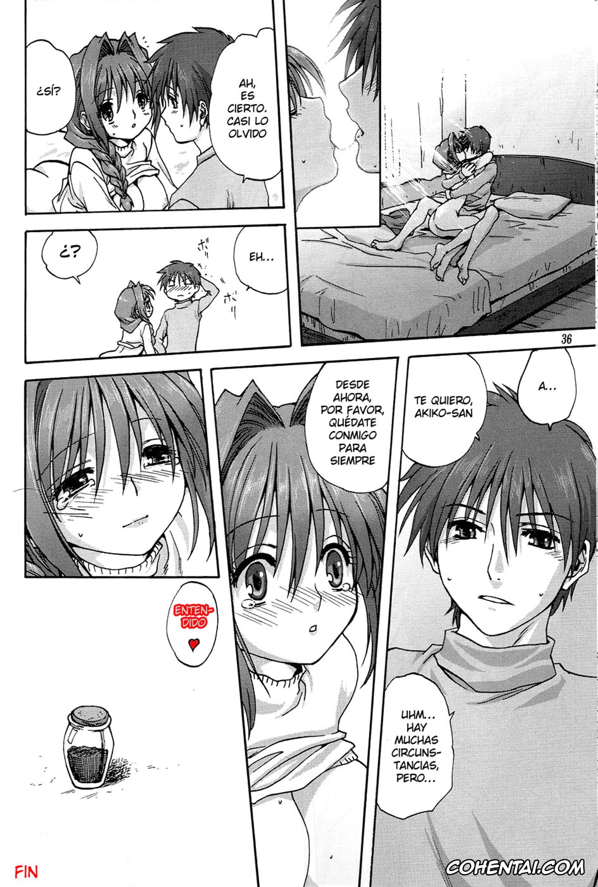 Kanon xxx, Akiko Minase xxx, Yuuichi Aizawa xxx, Akiko-san to Issho (Kanon), pagina 37