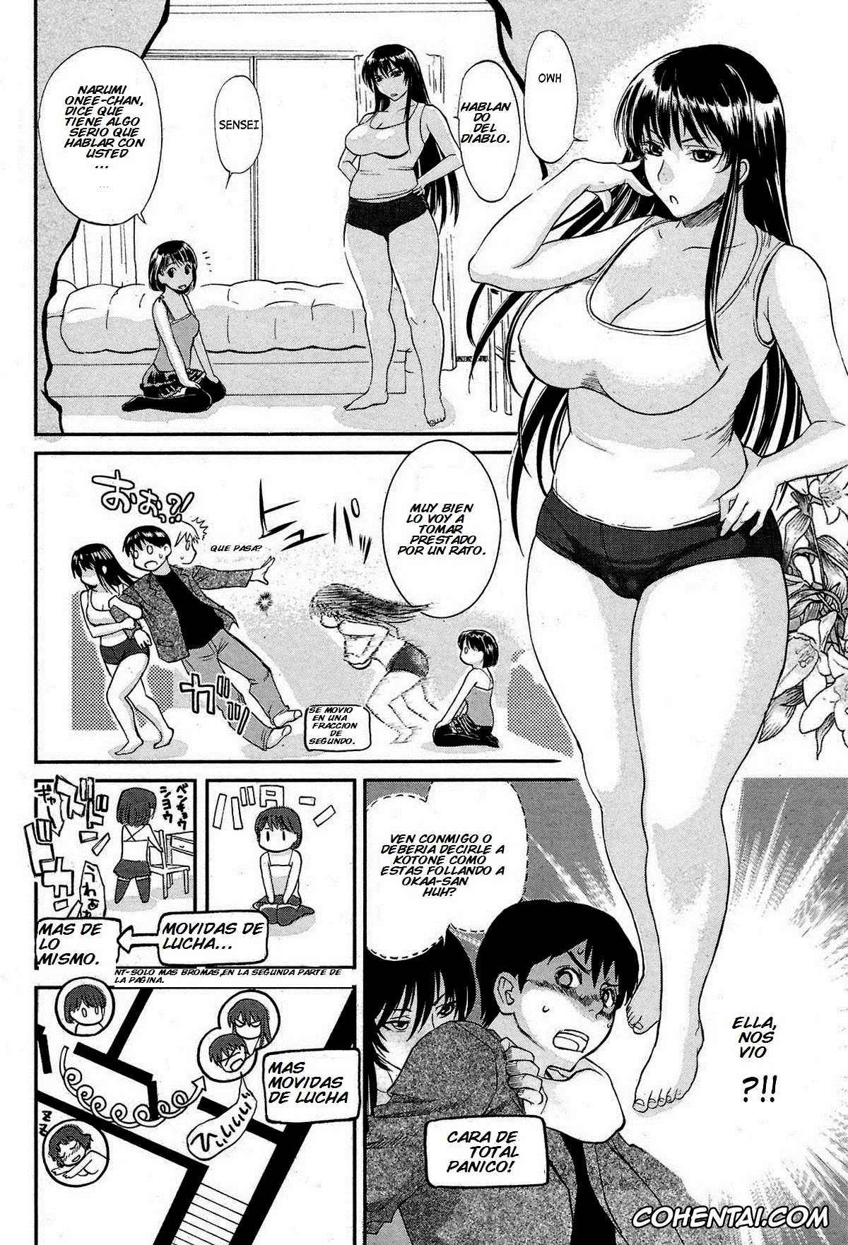 Original hentai, Tengoku mo Jigoku | Entre el Cielo y el Infierno, pagina 12