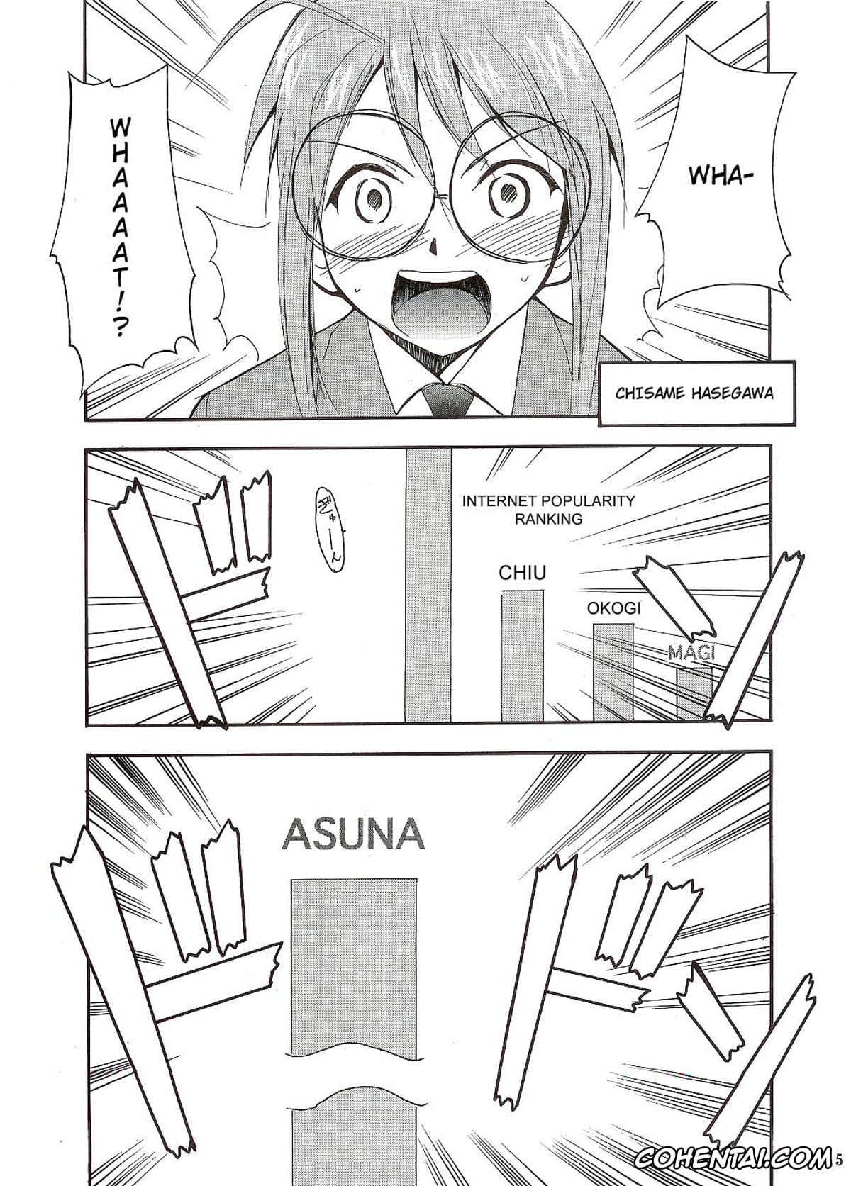 Mahou Sensei Negima porno, Asuna Kagurazaka porno, Chisame Hasegawa porno, Negimaru! (Mahou Sensei Negima!), pagina 5