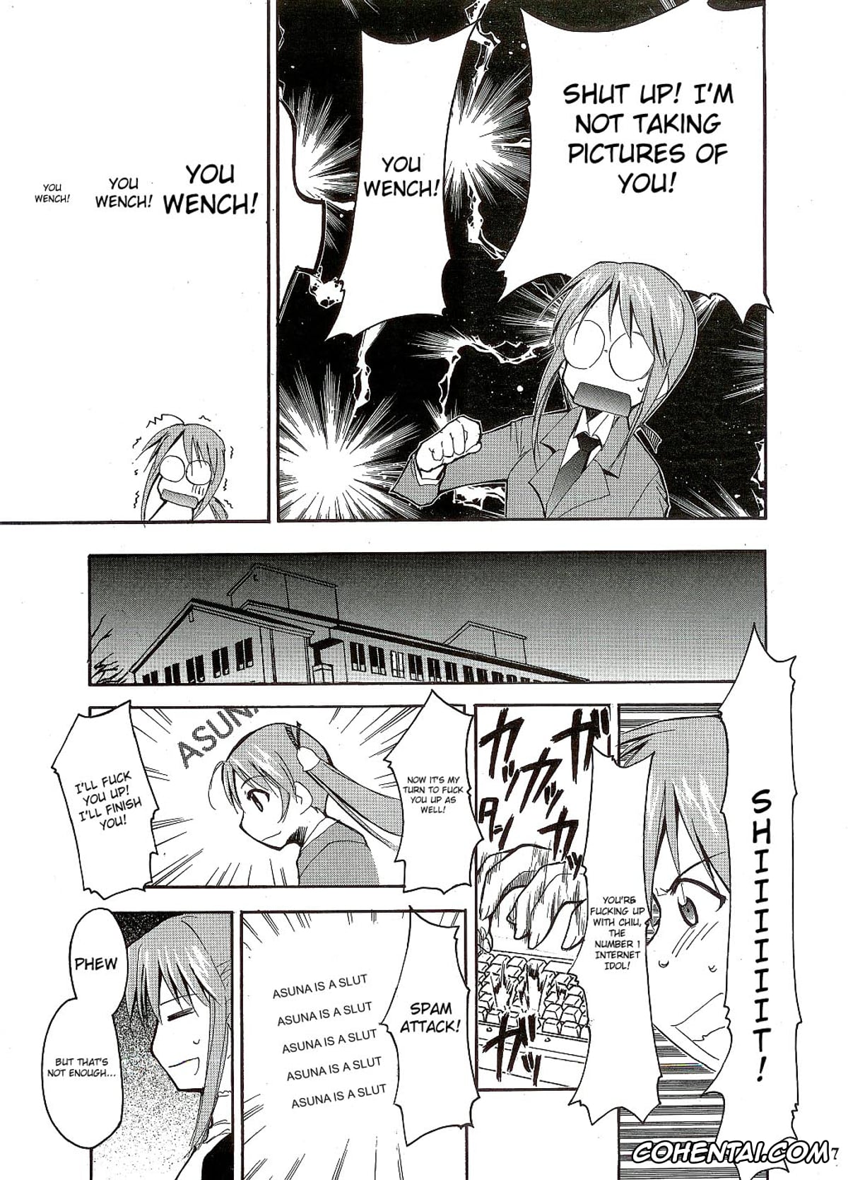 Mahou Sensei Negima xxx, Asuna Kagurazaka xxx, Chisame Hasegawa xxx, Negimaru! (Mahou Sensei Negima!), pagina 7