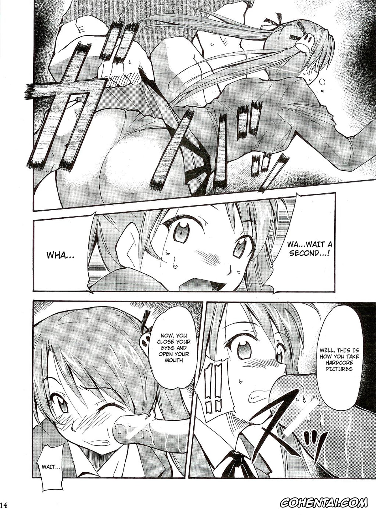 Mahou Sensei Negima porno, Asuna Kagurazaka porno, Chisame Hasegawa porno, Negimaru! (Mahou Sensei Negima!), pagina 14
