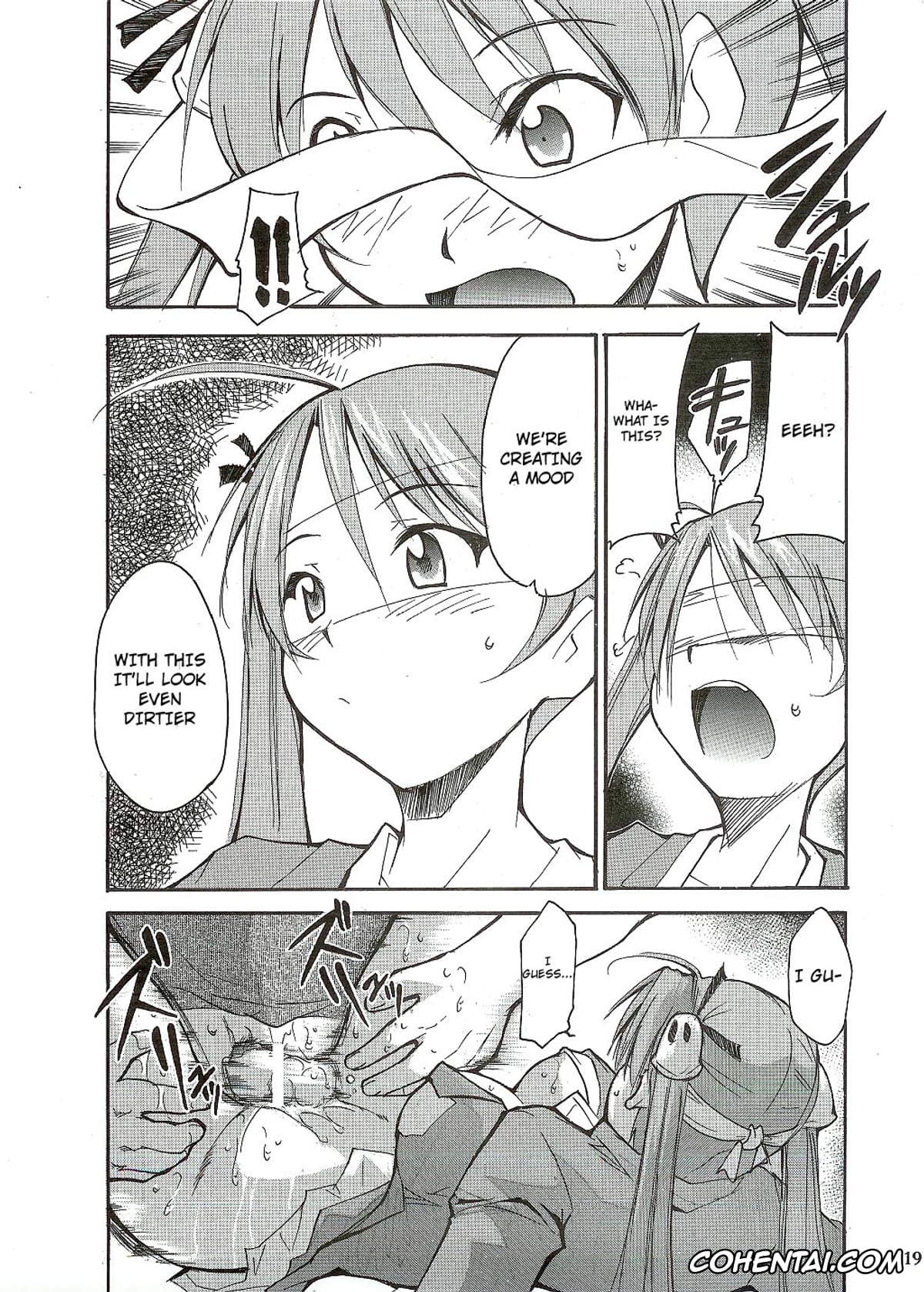Mahou Sensei Negima xxx, Asuna Kagurazaka xxx, Chisame Hasegawa xxx, Negimaru! (Mahou Sensei Negima!), pagina 19