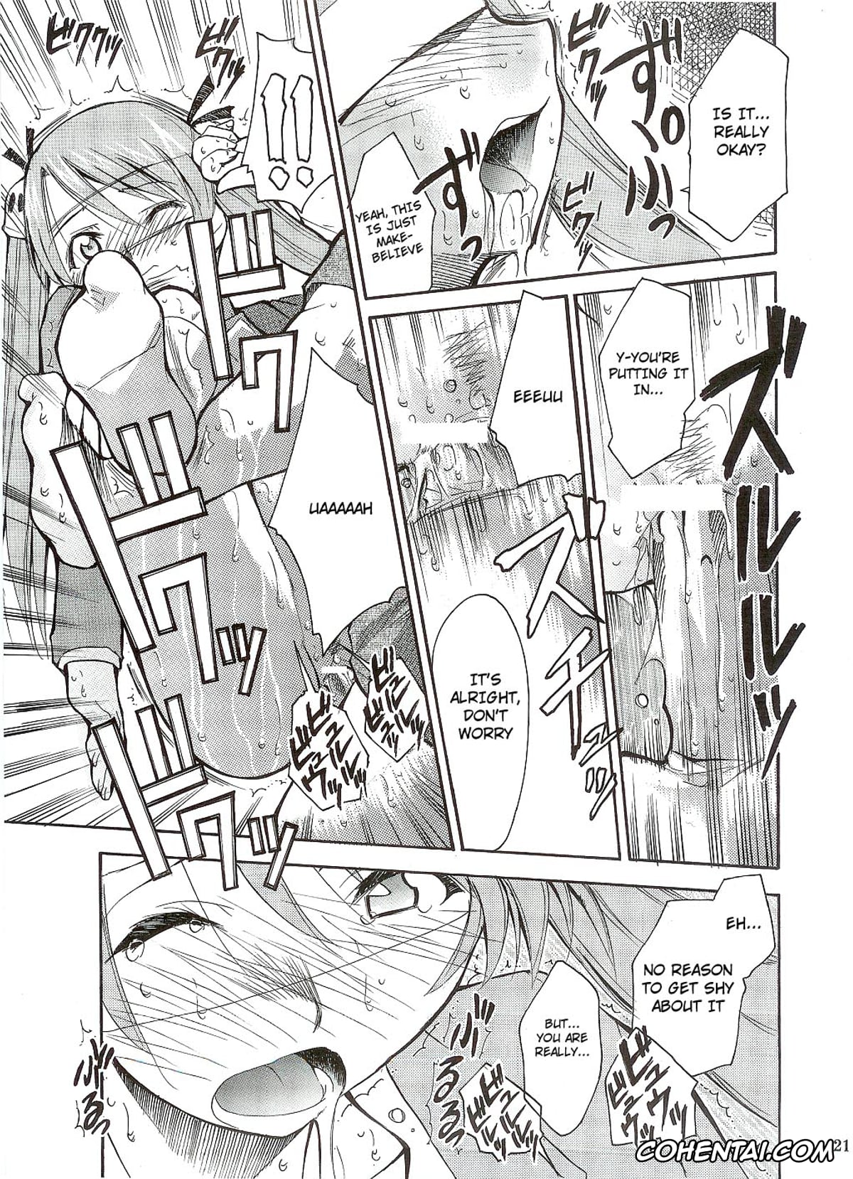 Mahou Sensei Negima hentai, Asuna Kagurazaka hentai, Chisame Hasegawa hentai, Negimaru! (Mahou Sensei Negima!), pagina 21
