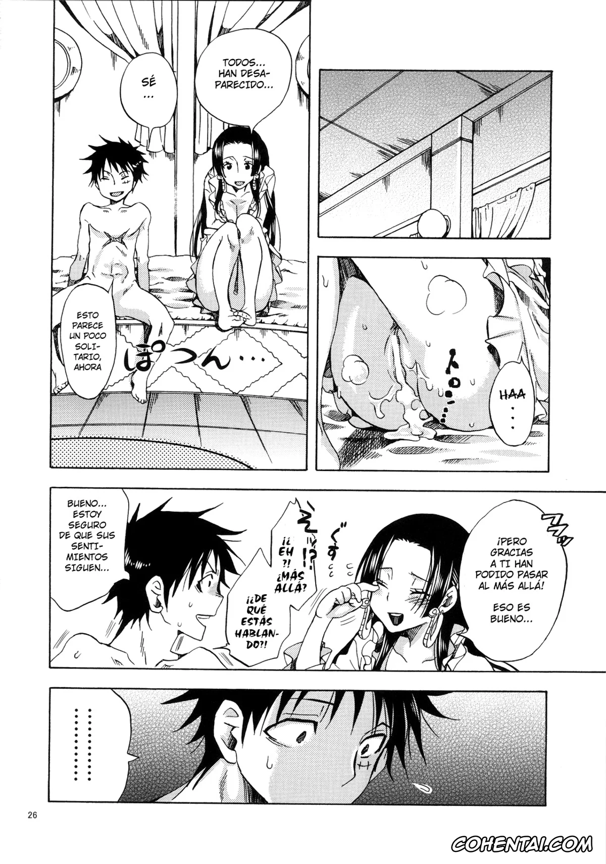 One Piece hentai, Boa Hancock hentai, Monkey D. Luffy hentai, Meromero Ha~rem★ (One Piece), pagina 24