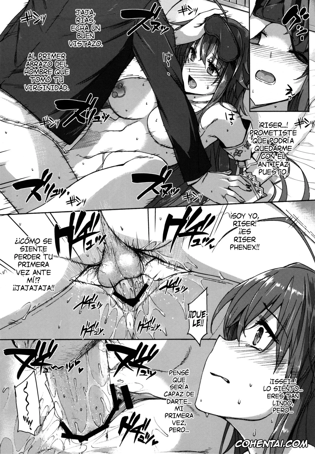 Highschool DxD xxx, Akeno Himejima xxx, Asia Argento xxx, Koneko Toujou xxx, Rias Gremory xxx, Riser Phoenix xxx, HIGH SCHOOL DxIf END (Highschool DxD), pagina 10