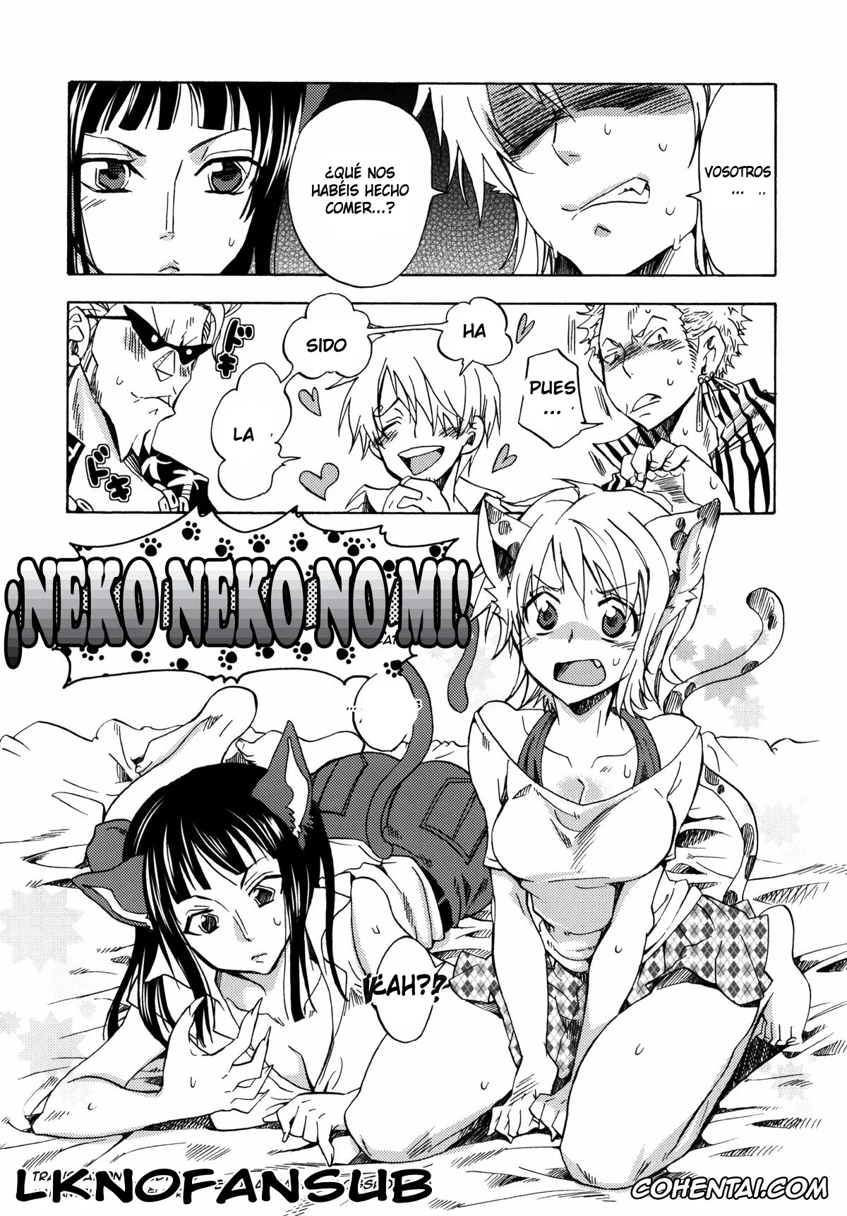 One Piece porno, Boa Hancock porno, Franky porno, Nami porno, Nico Robin porno, Roronoa Zoro porno, Sanji Vinsmoke porno, Neko Neko no Mi! (Yokujou Pirates ~Wanpi Soushuuhen~) (One Piece), pagina 2