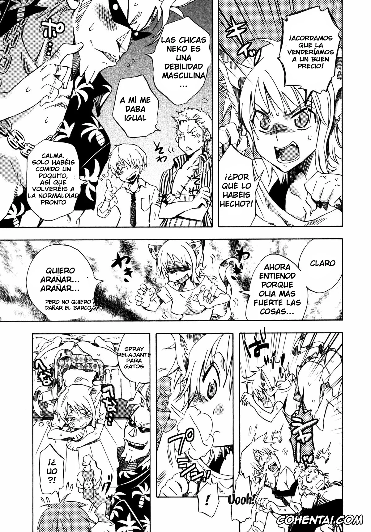 One Piece hentai, Boa Hancock hentai, Franky hentai, Nami hentai, Nico Robin hentai, Roronoa Zoro hentai, Sanji Vinsmoke hentai, Neko Neko no Mi! (Yokujou Pirates ~Wanpi Soushuuhen~) (One Piece), pagina 3