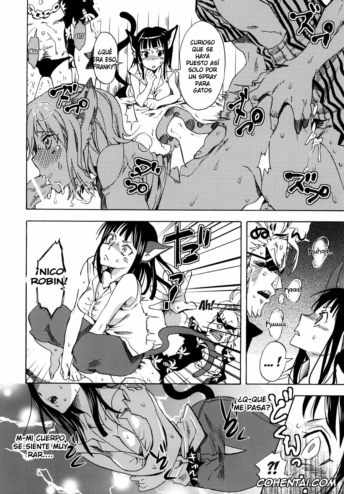 One Piece hentai, Boa Hancock hentai, Franky hentai, Nami hentai, Nico Robin hentai, Roronoa Zoro hentai, Sanji Vinsmoke hentai, Neko Neko no Mi! (Yokujou Pirates ~Wanpi Soushuuhen~) (One Piece), pagina 6