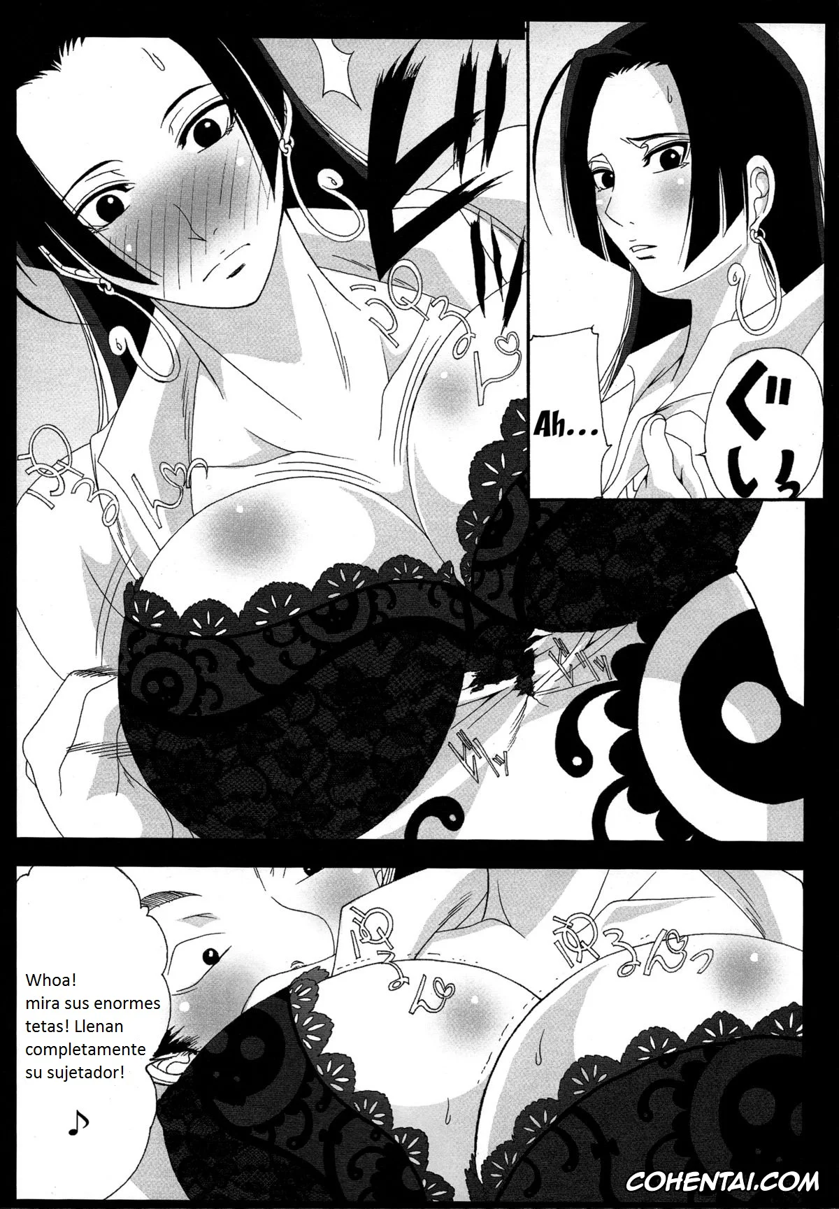 One Piece hentai, Boa Hancock hentai, Benten Kairaku 12 Hebirei 2 (One Piece), pagina 9
