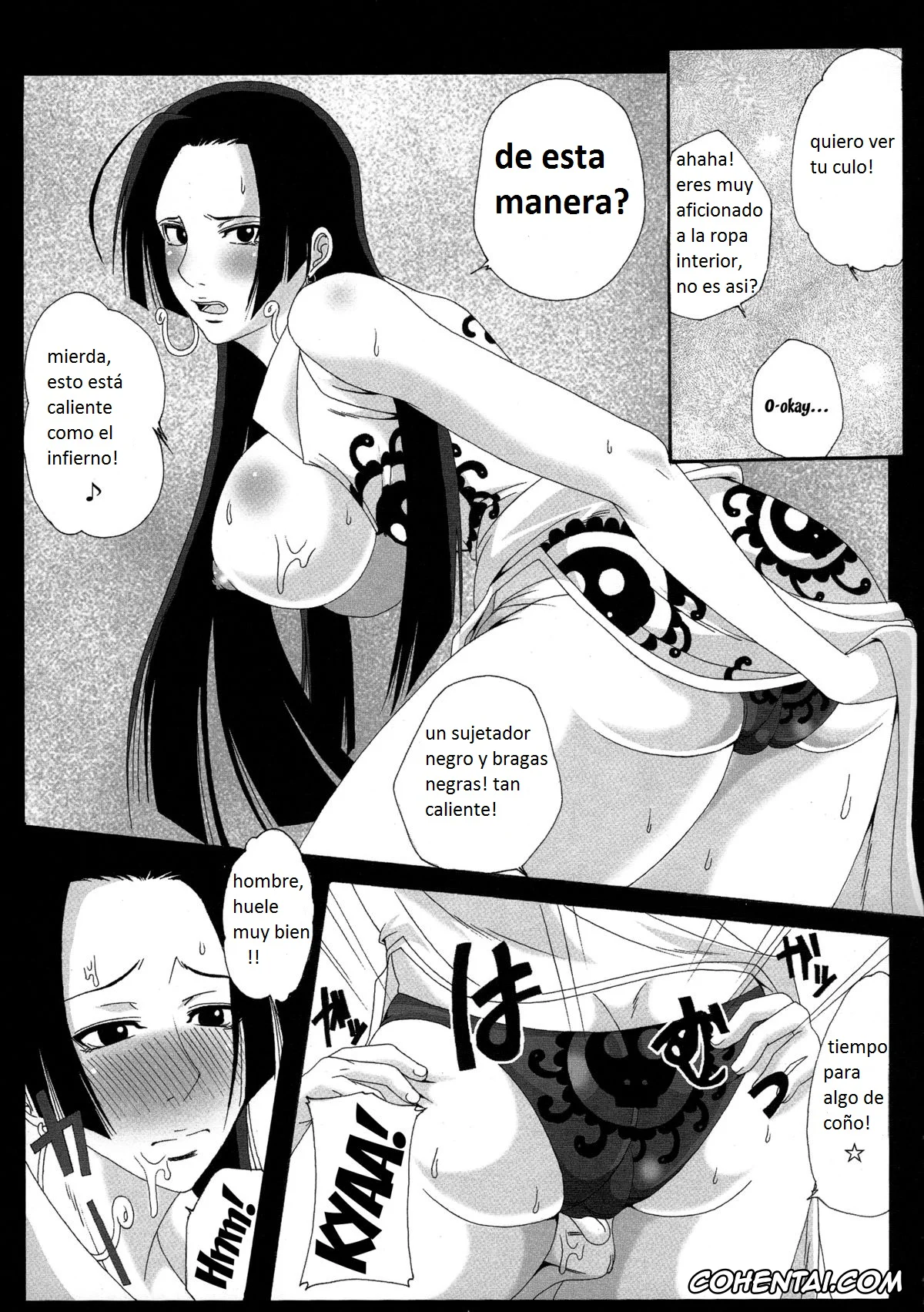 One Piece hentai, Boa Hancock hentai, Benten Kairaku 12 Hebirei 2 (One Piece), pagina 12