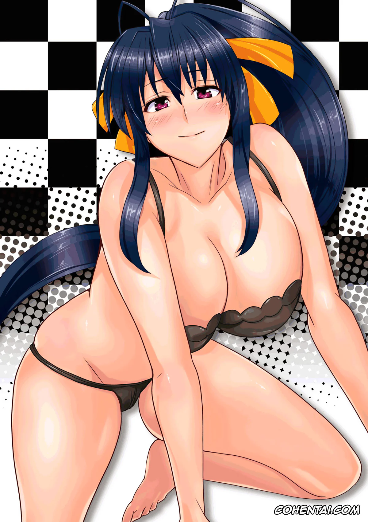 Highschool DxD porno, Akeno Himejima porno, Issei Hyoudou porno, Akeno-san to DxD (Highschool DxD), pagina 2