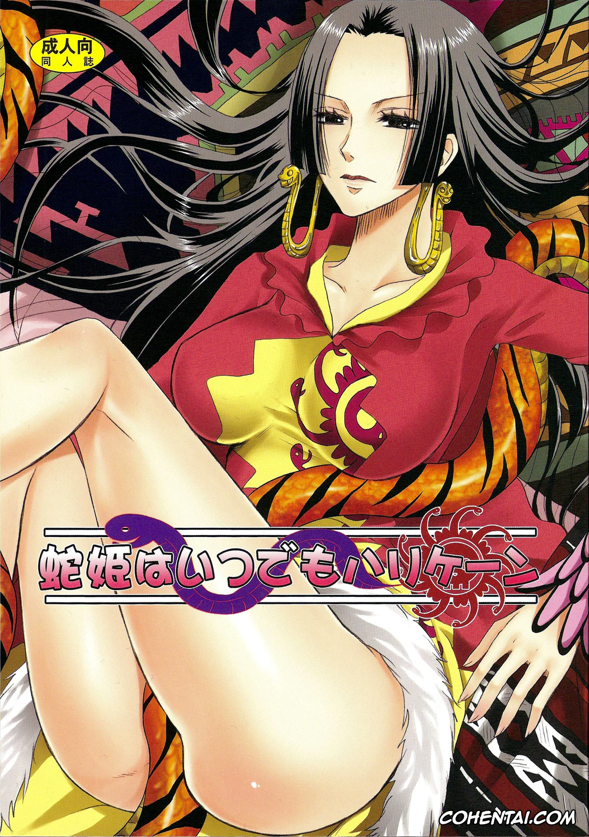 One Piece xxx, Boa Hancock xxx, Monkey D. Luffy xxx, Hebihime wa Itsudemo Hurricane (One Piece), pagina 1
