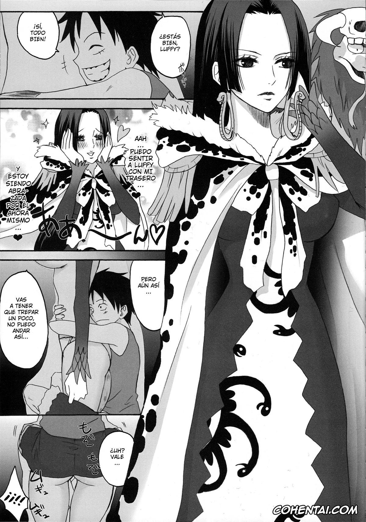 One Piece xxx, Boa Hancock xxx, Monkey D. Luffy xxx, Hebihime wa Itsudemo Hurricane (One Piece), pagina 4