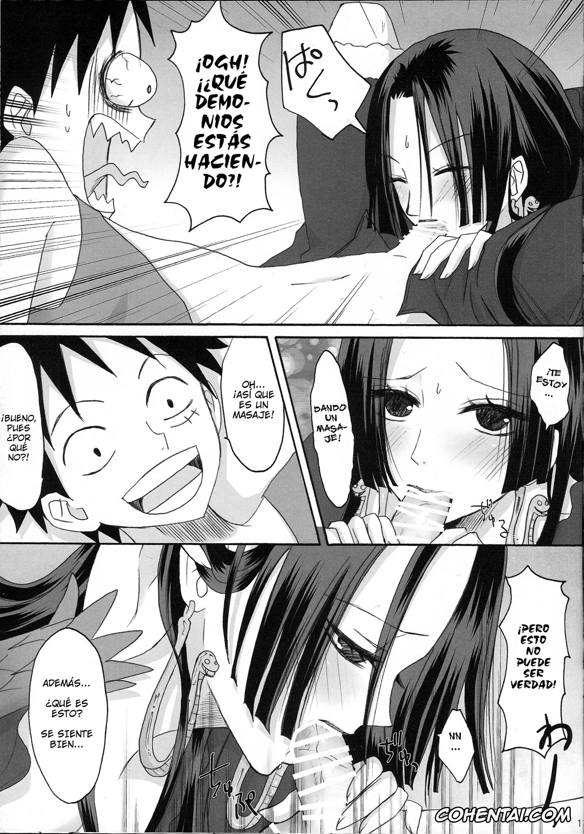 One Piece xxx, Boa Hancock xxx, Monkey D. Luffy xxx, Hebihime wa Itsudemo Hurricane (One Piece), pagina 10