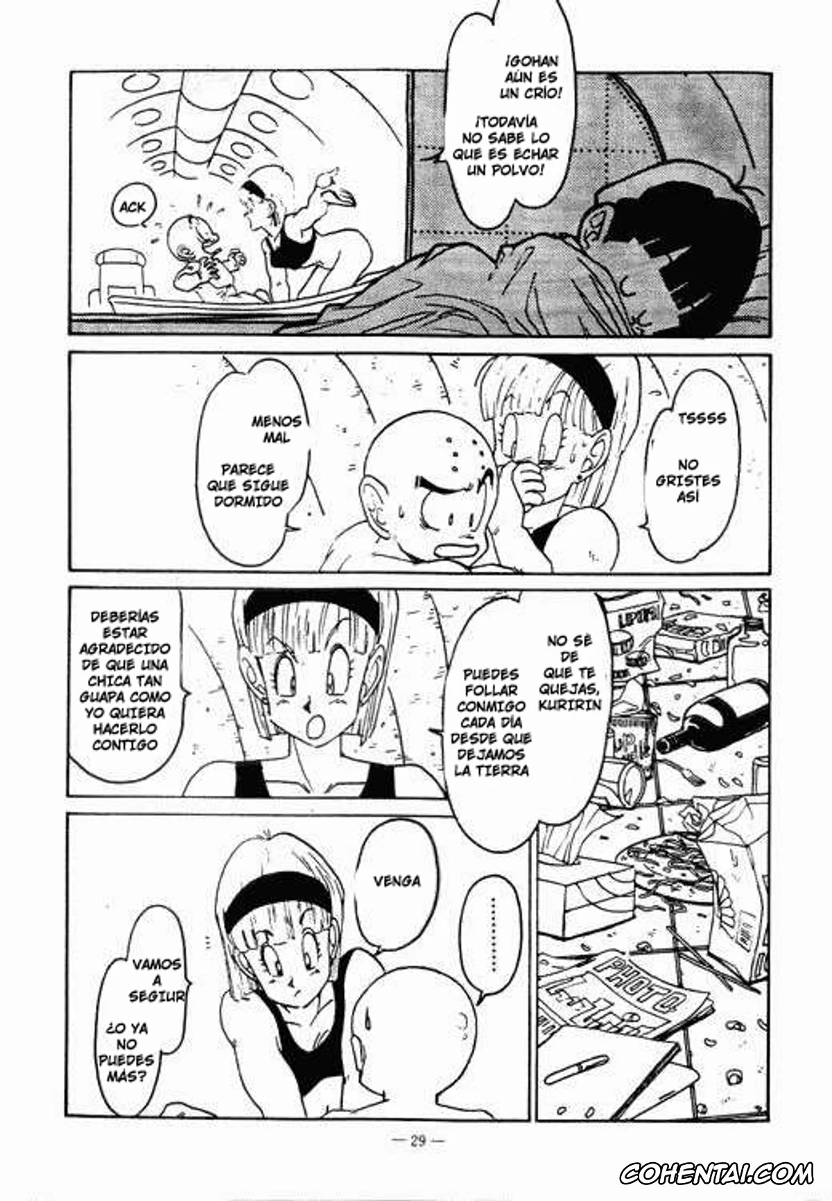 Dragon Ball Z porno, Bulma Briefs porno, Chi Chi porno, Krillin porno, Son Gohan porno, Son Goku porno, Aim at Planet Namek! (Dragon Ball Z), pagina 5