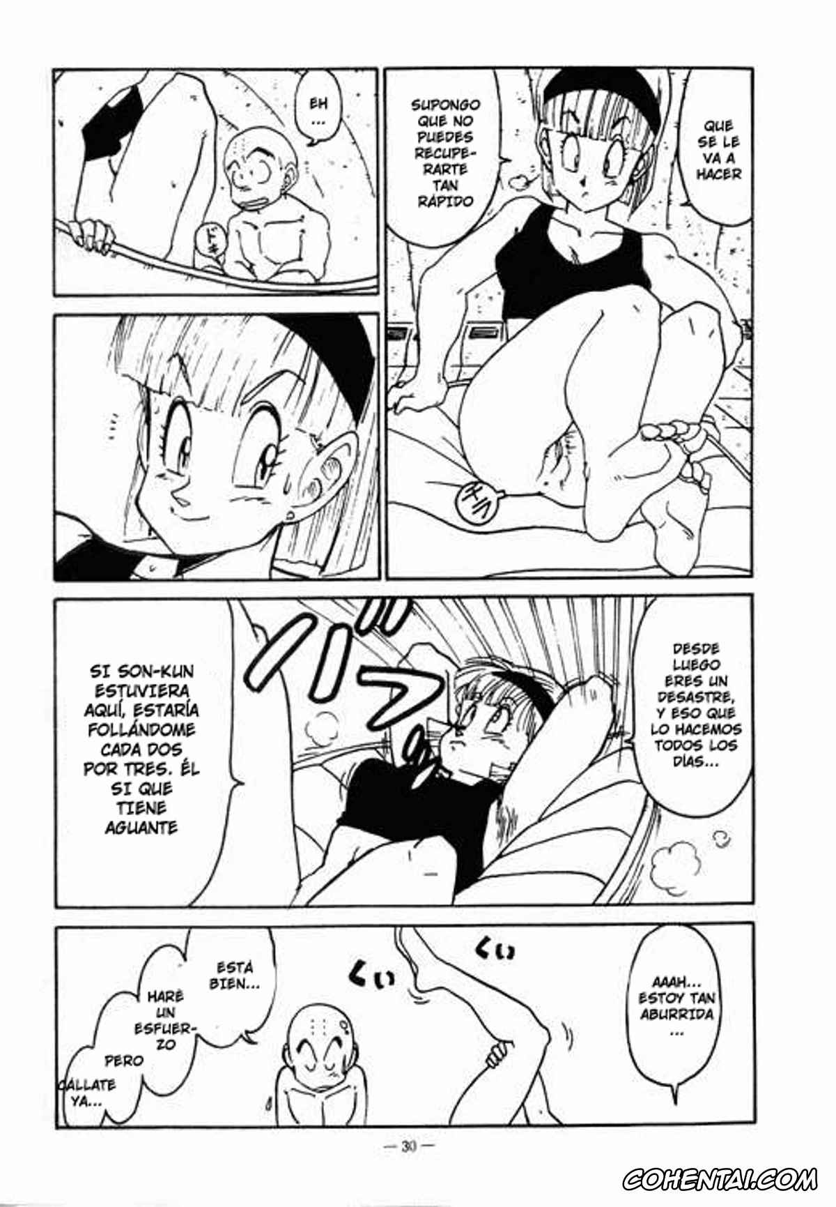 Dragon Ball Z hentai, Bulma Briefs hentai, Chi Chi hentai, Krillin hentai, Son Gohan hentai, Son Goku hentai, Aim at Planet Namek! (Dragon Ball Z), pagina 6