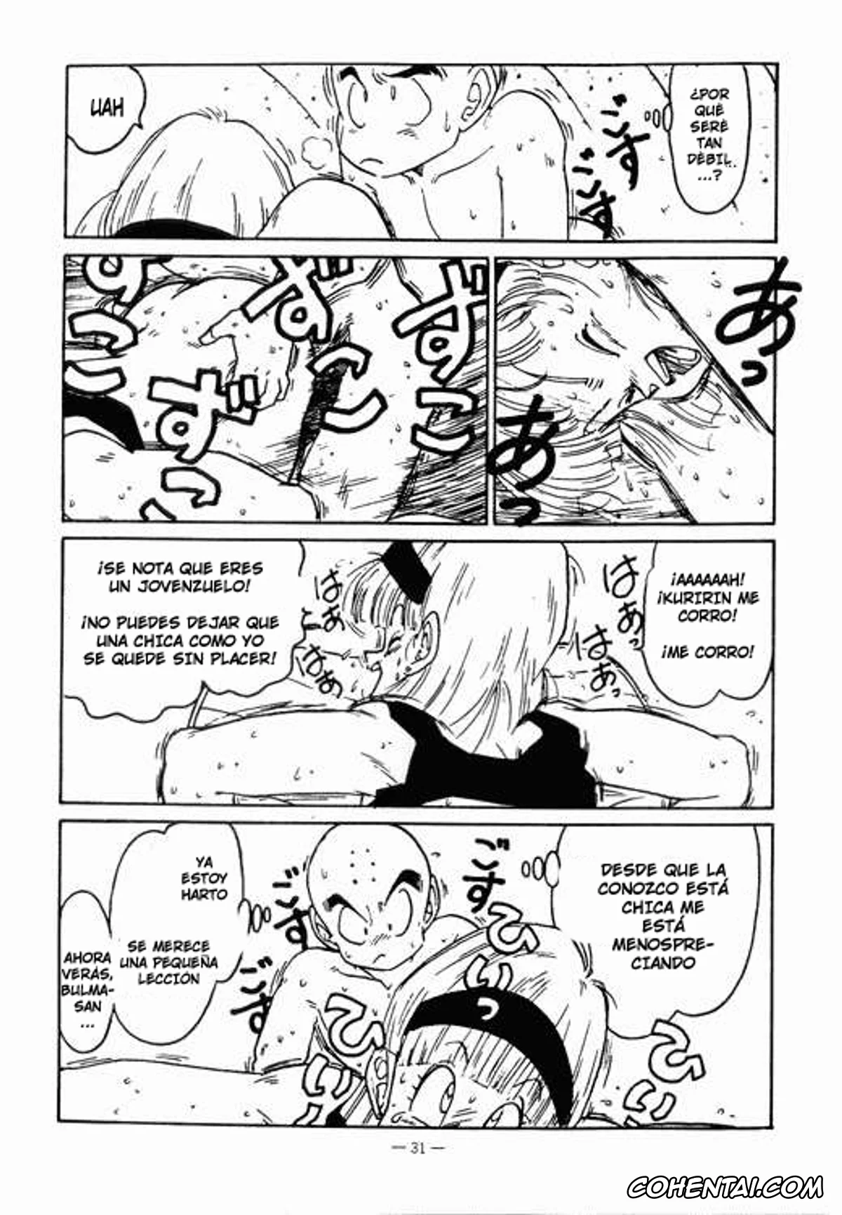 Dragon Ball Z xxx, Bulma Briefs xxx, Chi Chi xxx, Krillin xxx, Son Gohan xxx, Son Goku xxx, Aim at Planet Namek! (Dragon Ball Z), pagina 7