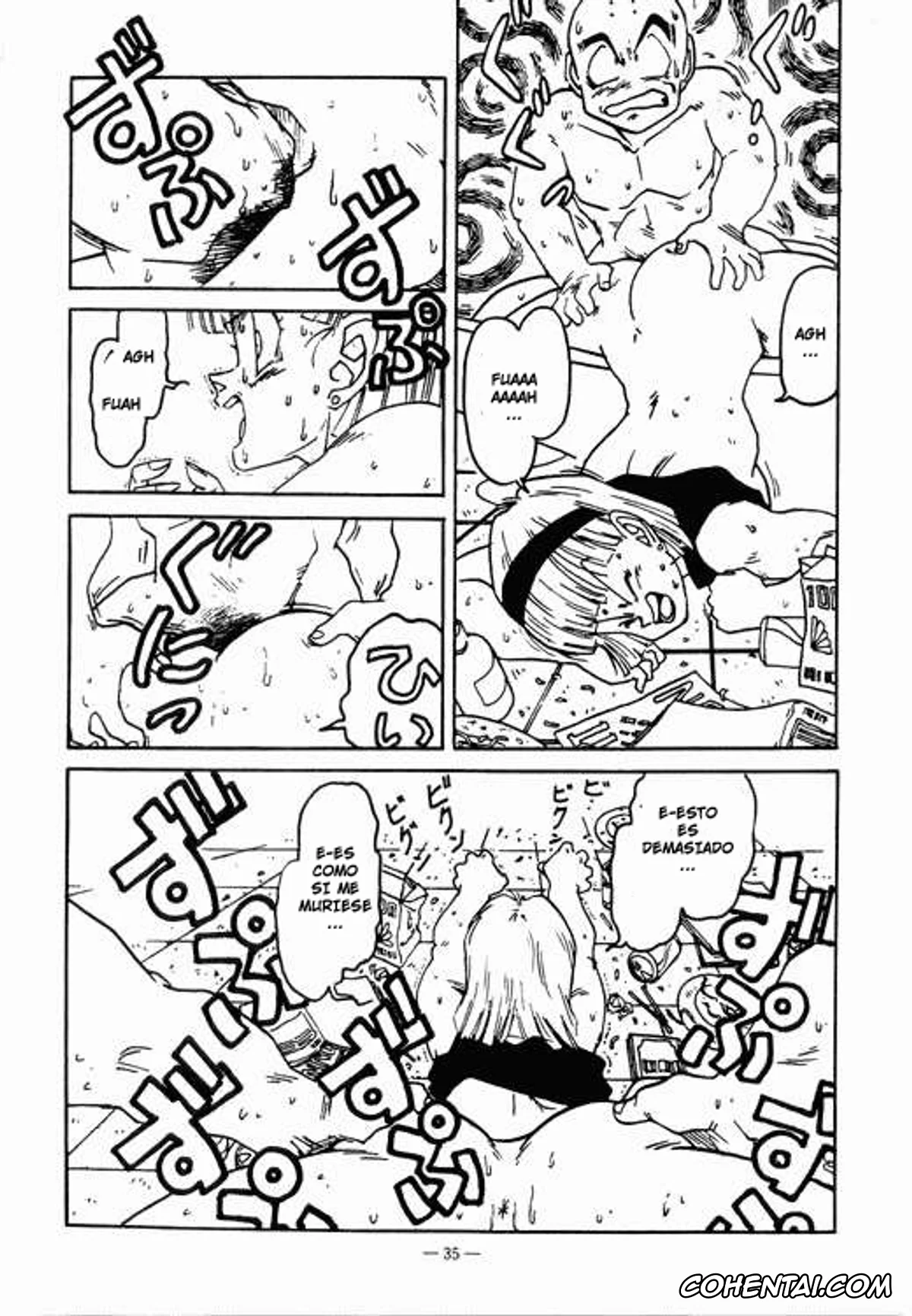 Dragon Ball Z porno, Bulma Briefs porno, Chi Chi porno, Krillin porno, Son Gohan porno, Son Goku porno, Aim at Planet Namek! (Dragon Ball Z), pagina 11