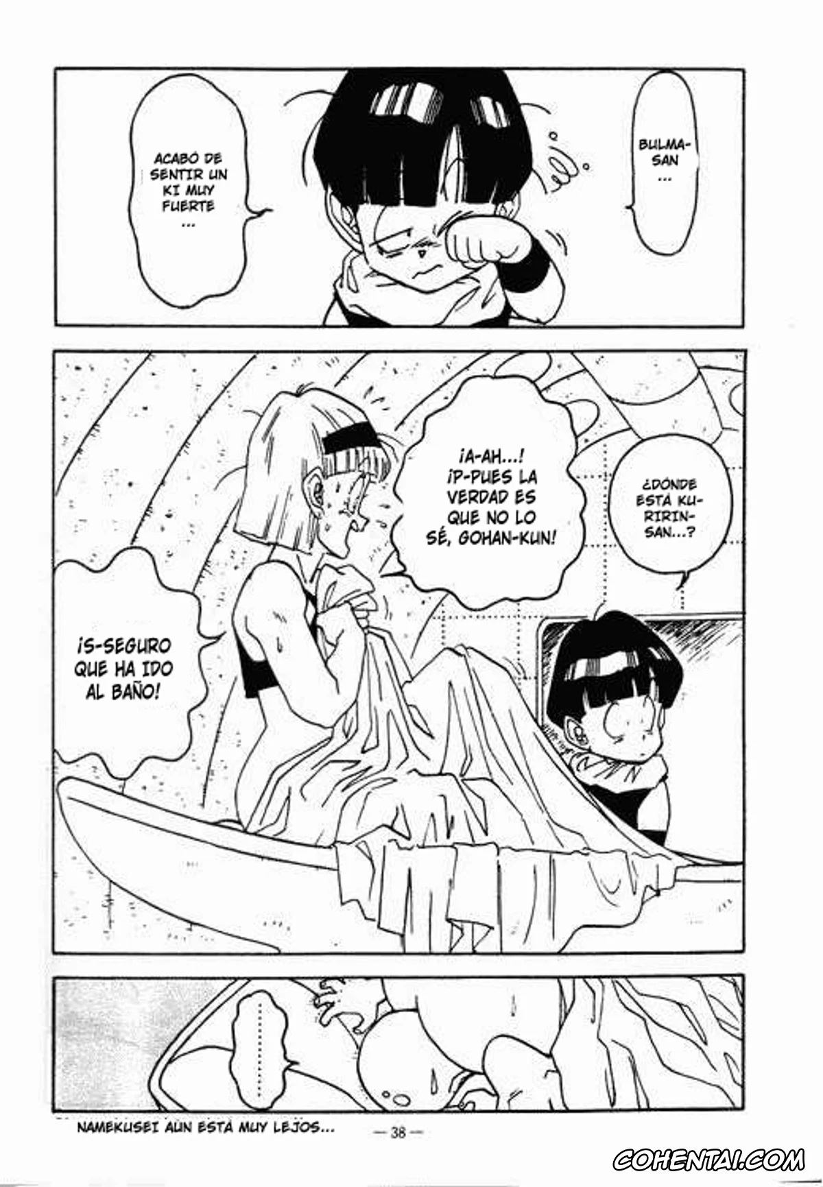 Dragon Ball Z porno, Bulma Briefs porno, Chi Chi porno, Krillin porno, Son Gohan porno, Son Goku porno, Aim at Planet Namek! (Dragon Ball Z), pagina 14