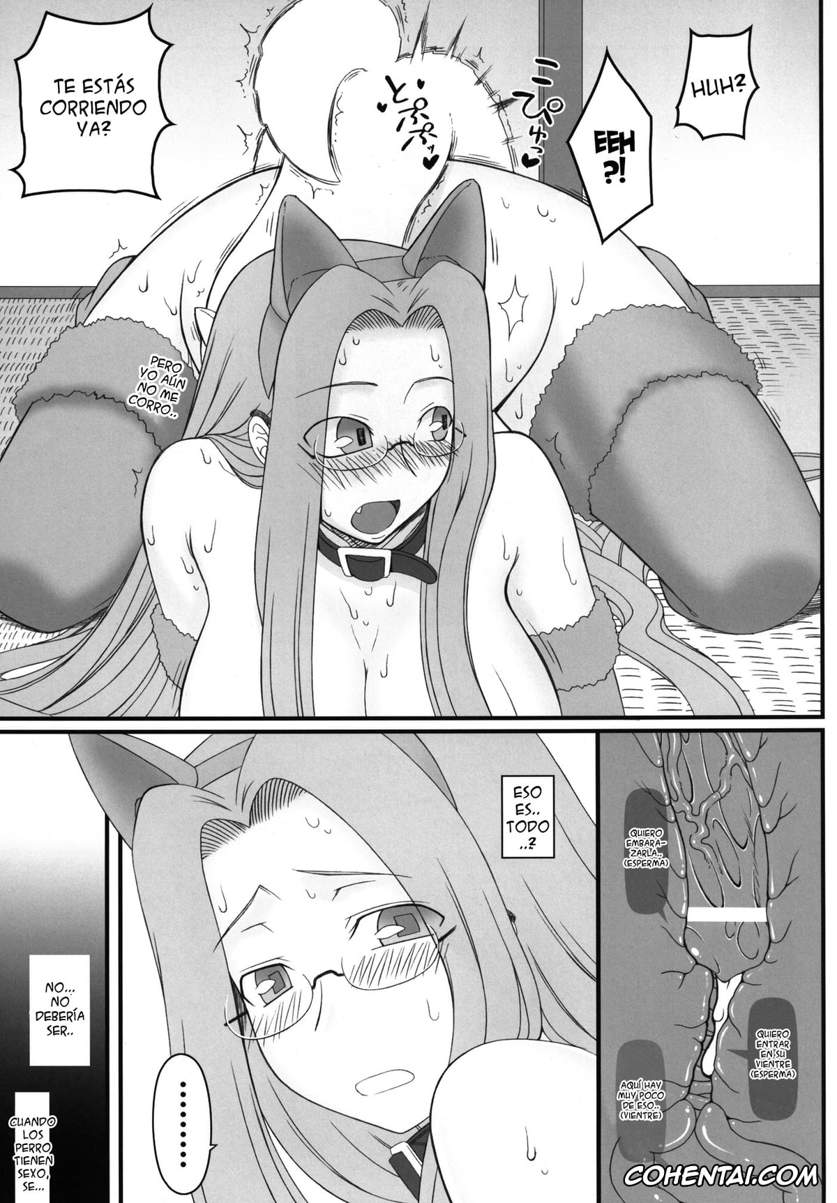 Fate/stay night xxx, Rider xxx, Rider-san ga Inu to Sex Shichau Hon. (Fate/stay night), pagina 16